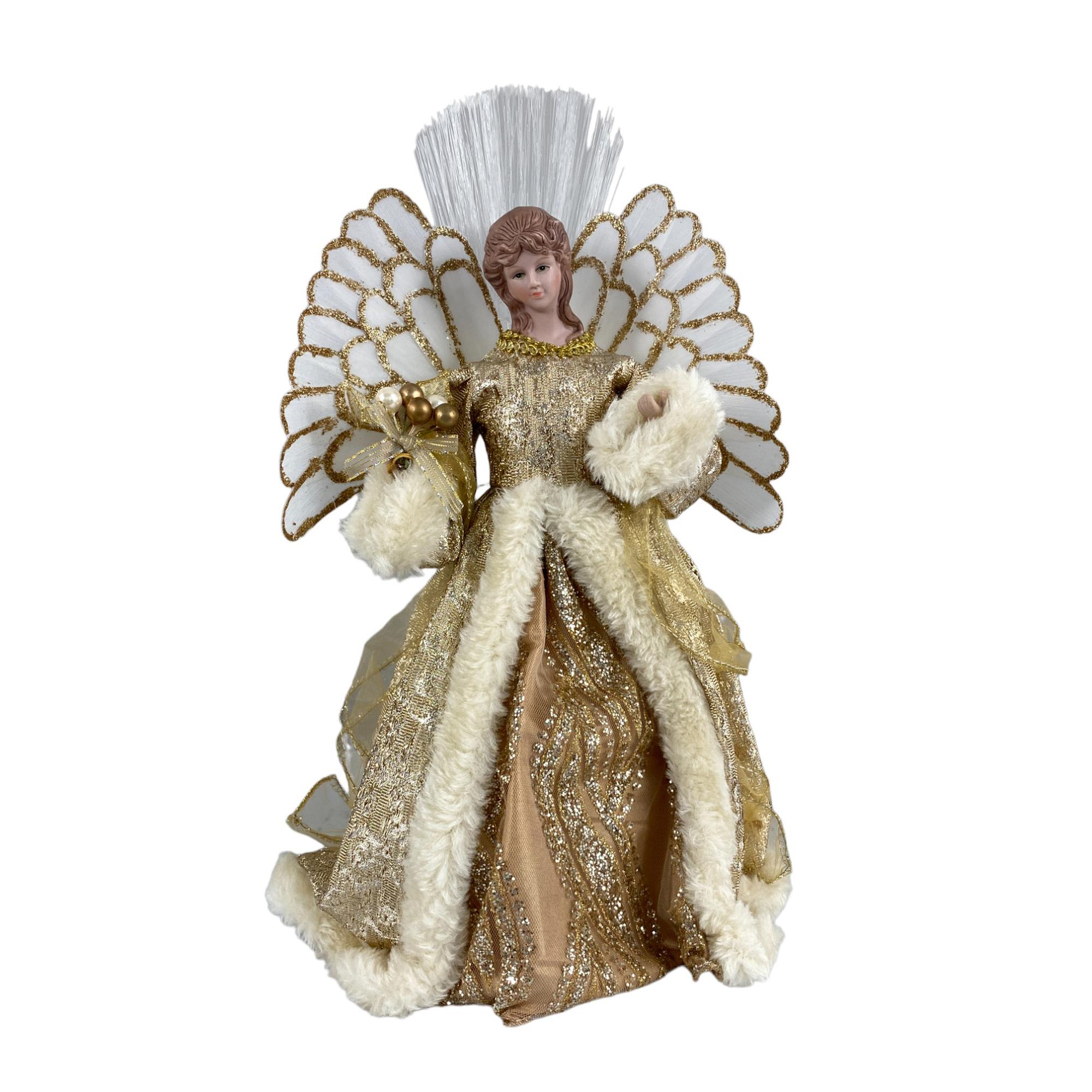 DECORAÇÃO DE ANJO COM LUZ 25X25X30,5CM - 160-7000861