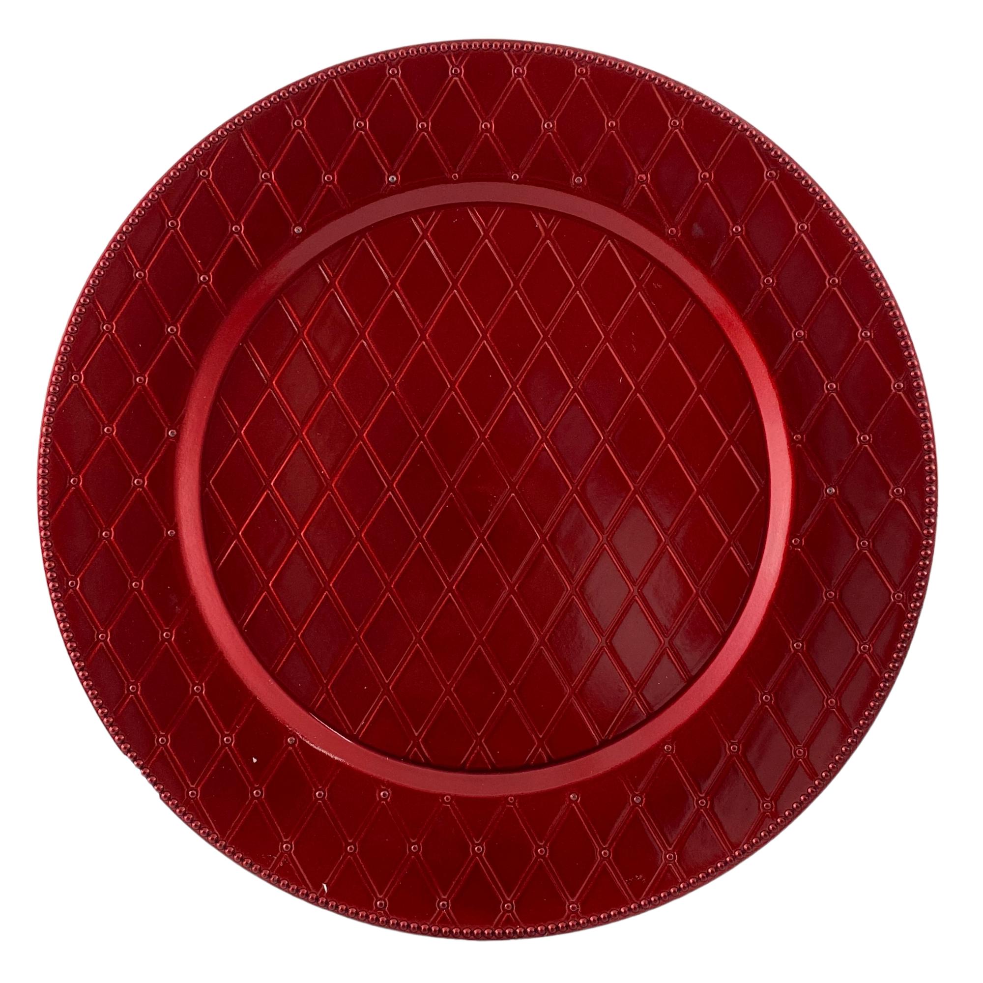 PLASTIC ROUND PLATE - 180-0700376