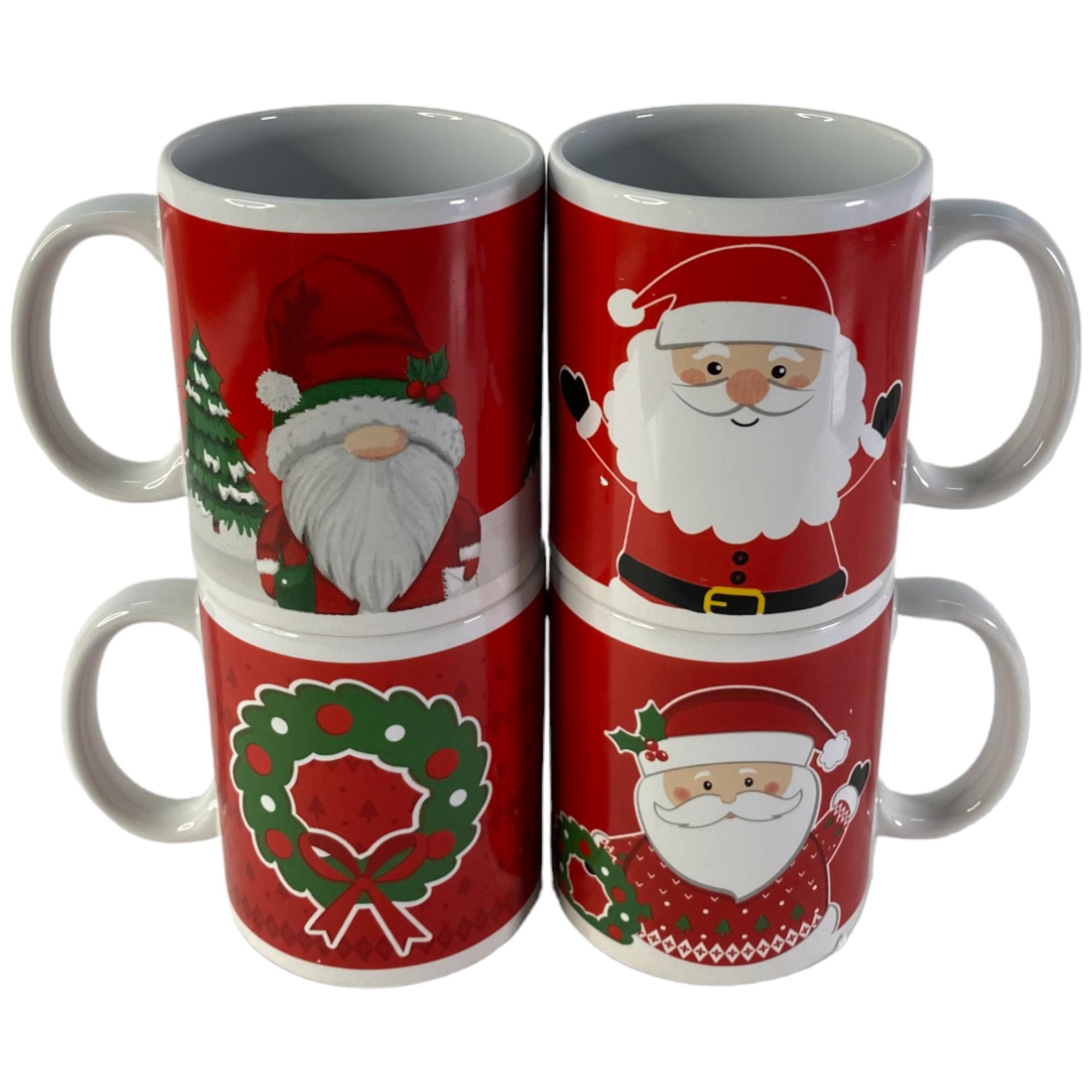 CANECA DE 11 ONÇAS 4 SURT 11 ML 8,2X8,2X - 180-1000108