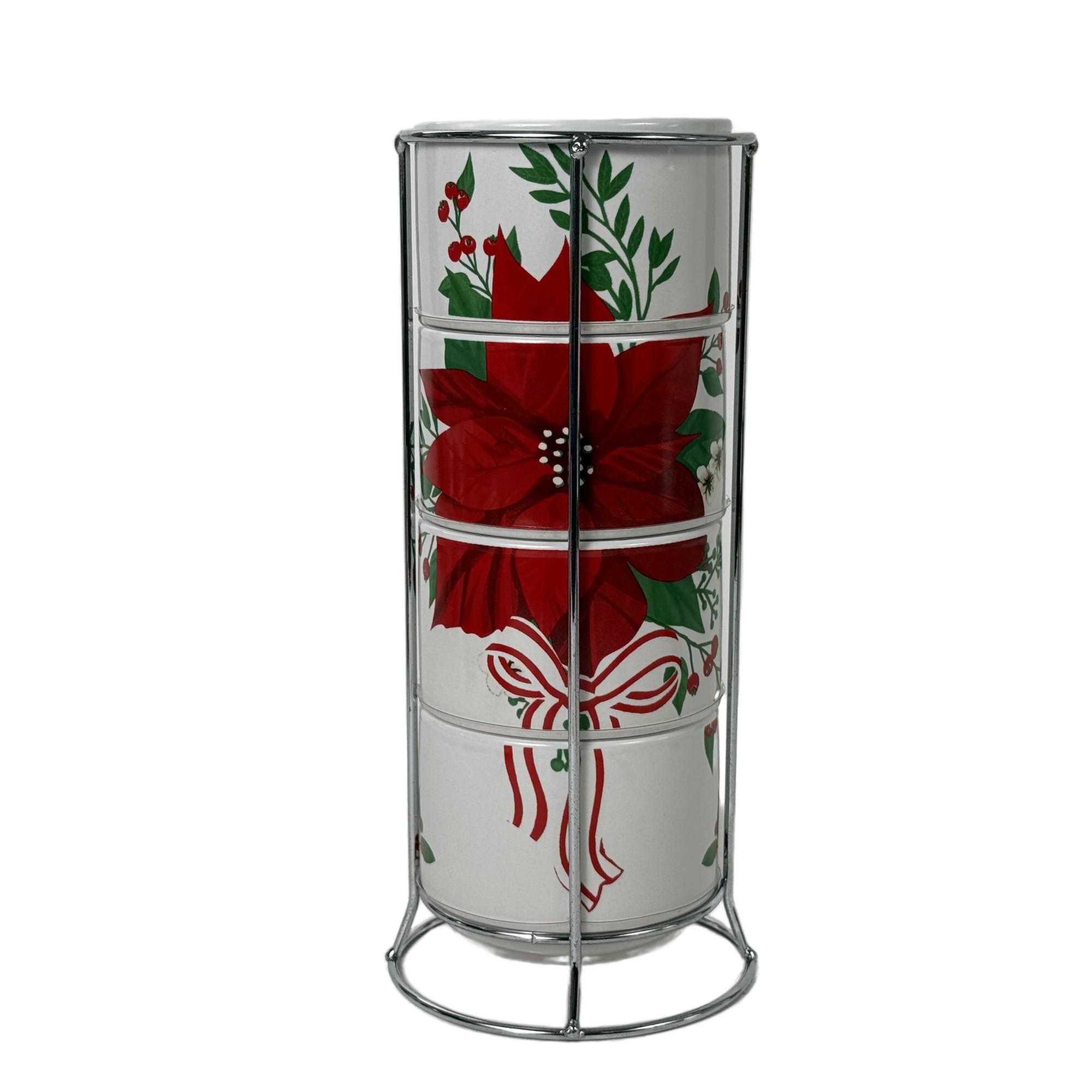 TAZA C/ ESTANTE 11.8X11.8X25.2 - 180-1000151