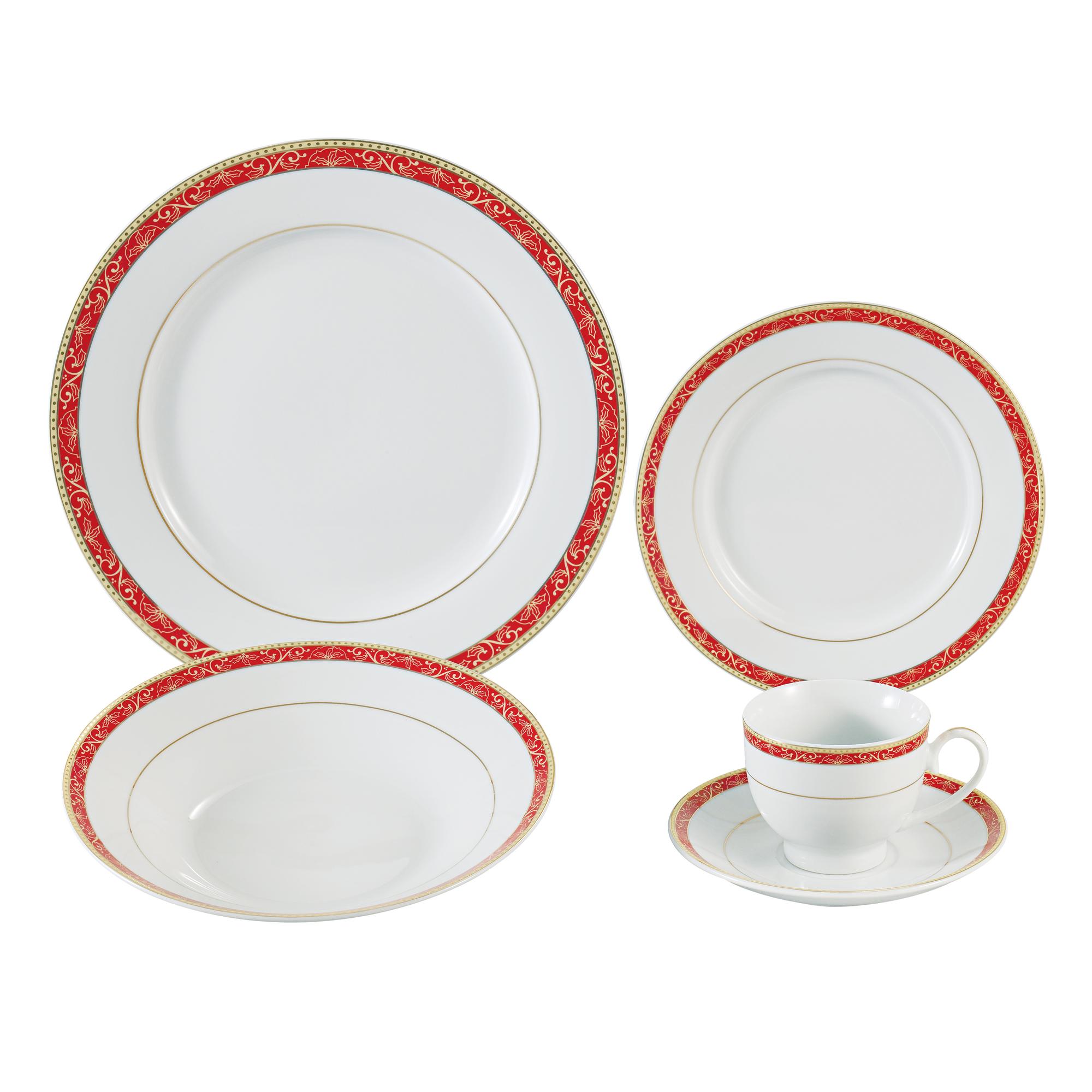 JG VAJILLA 30PZ 6X10.5pulgadas(27CM) - 180-1700044