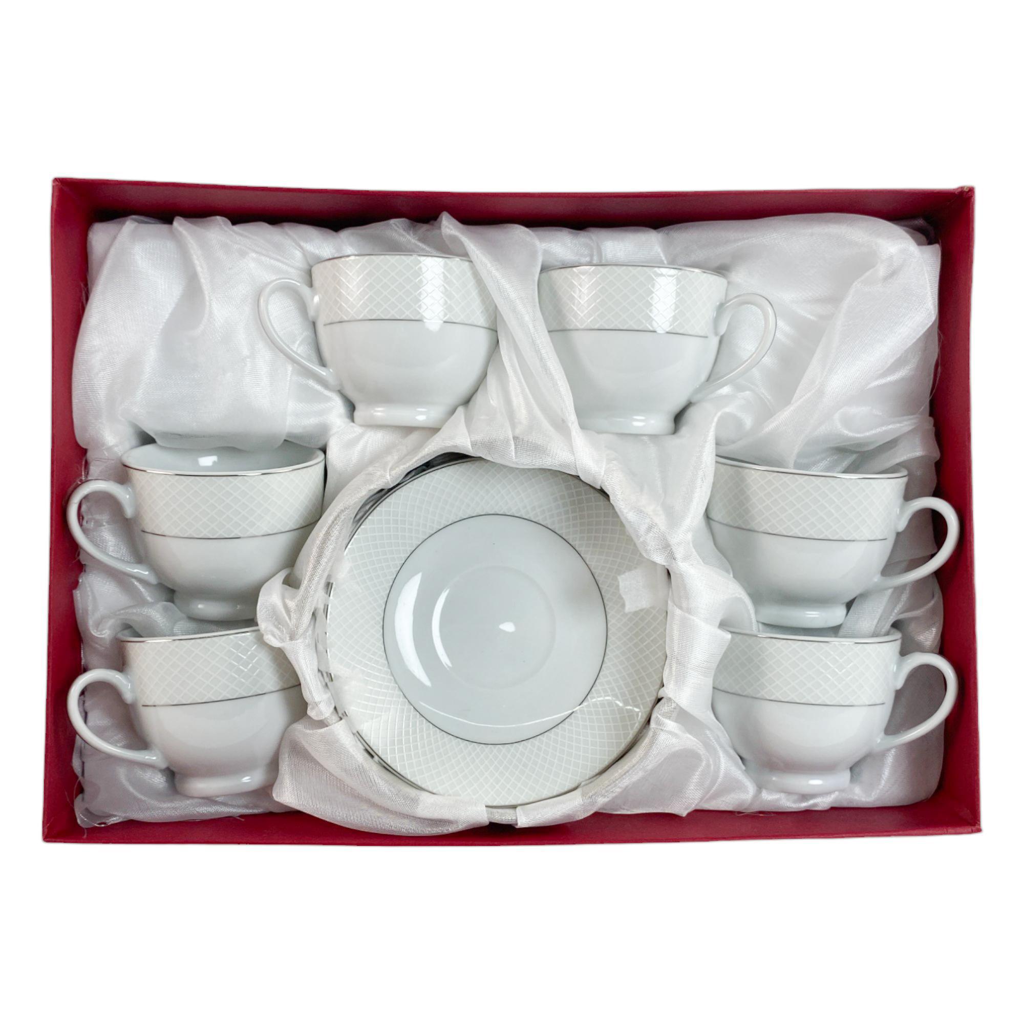 JG D/TAZAS C/PLATO 6 PZ 80ML 8 - 180-1700079