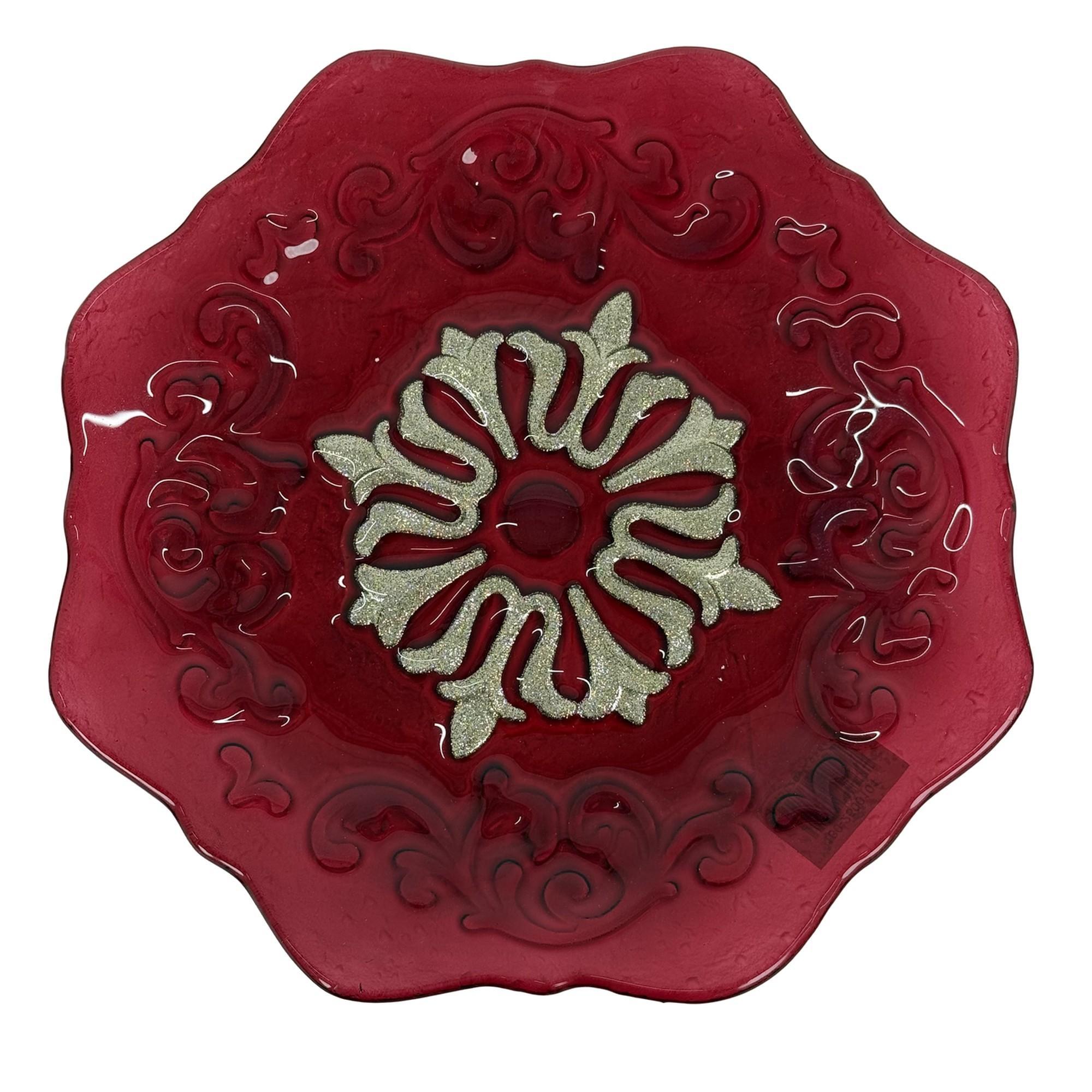 PLATO VIDRIO DECORATIVO 30.5X3 - 180-2500101