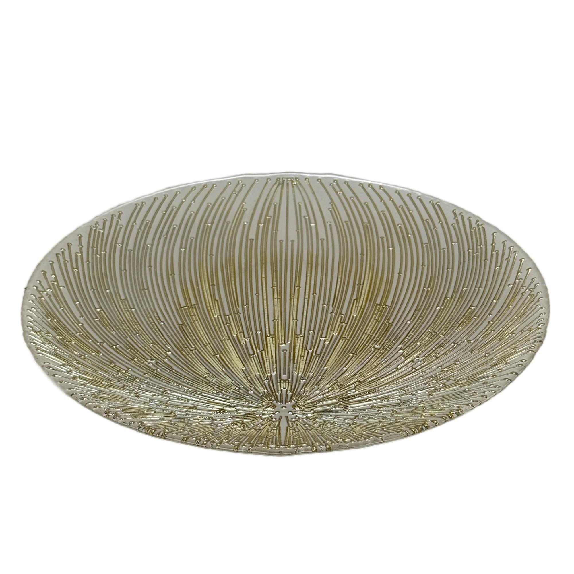 PORTAPLATO DE VIDRIO 32X32X2CM - 180-3200139