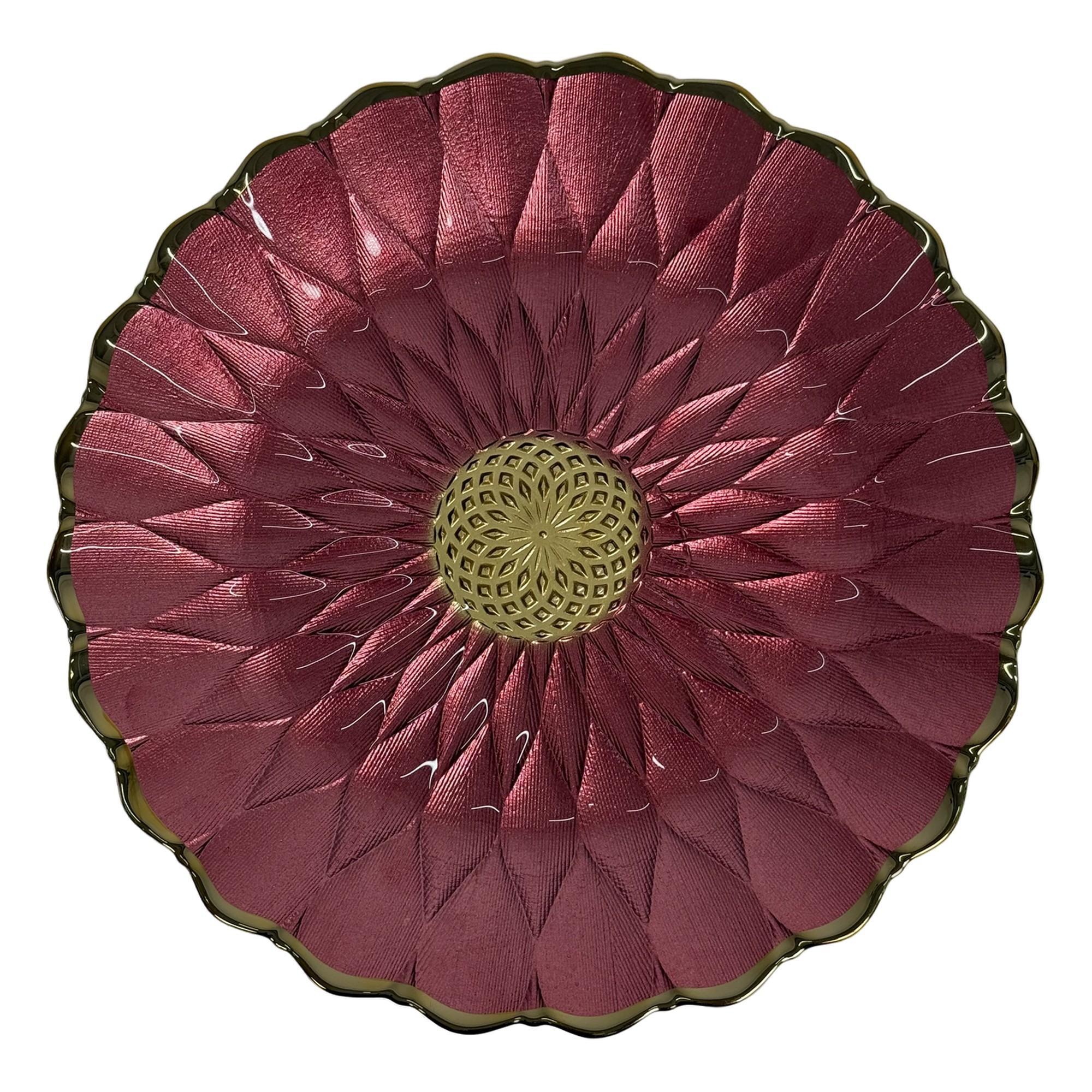 PORTAPLATO DE VIDRIO 33CM - 180-3200176