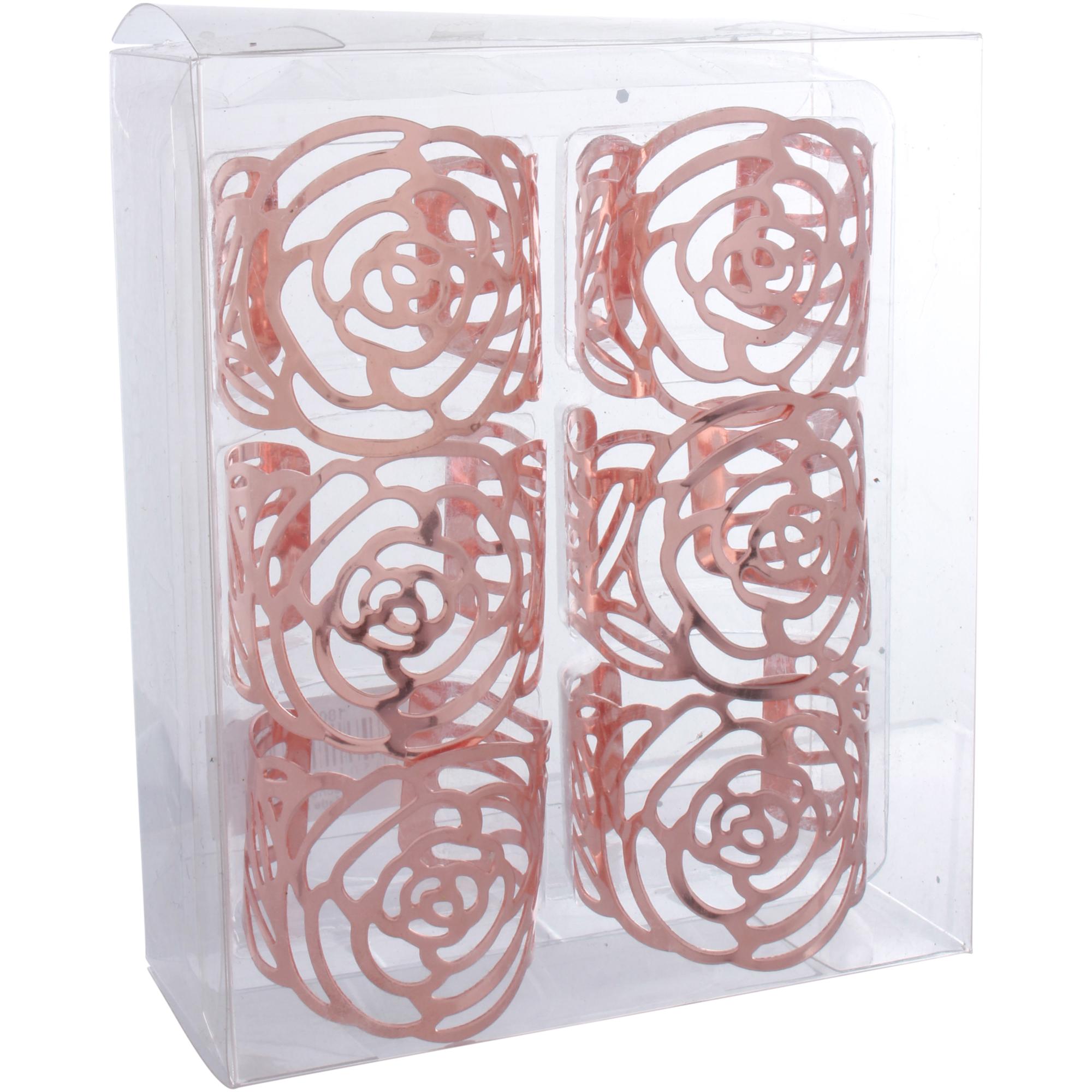 SET OF 6 NAPKIN RING - 180-3300178