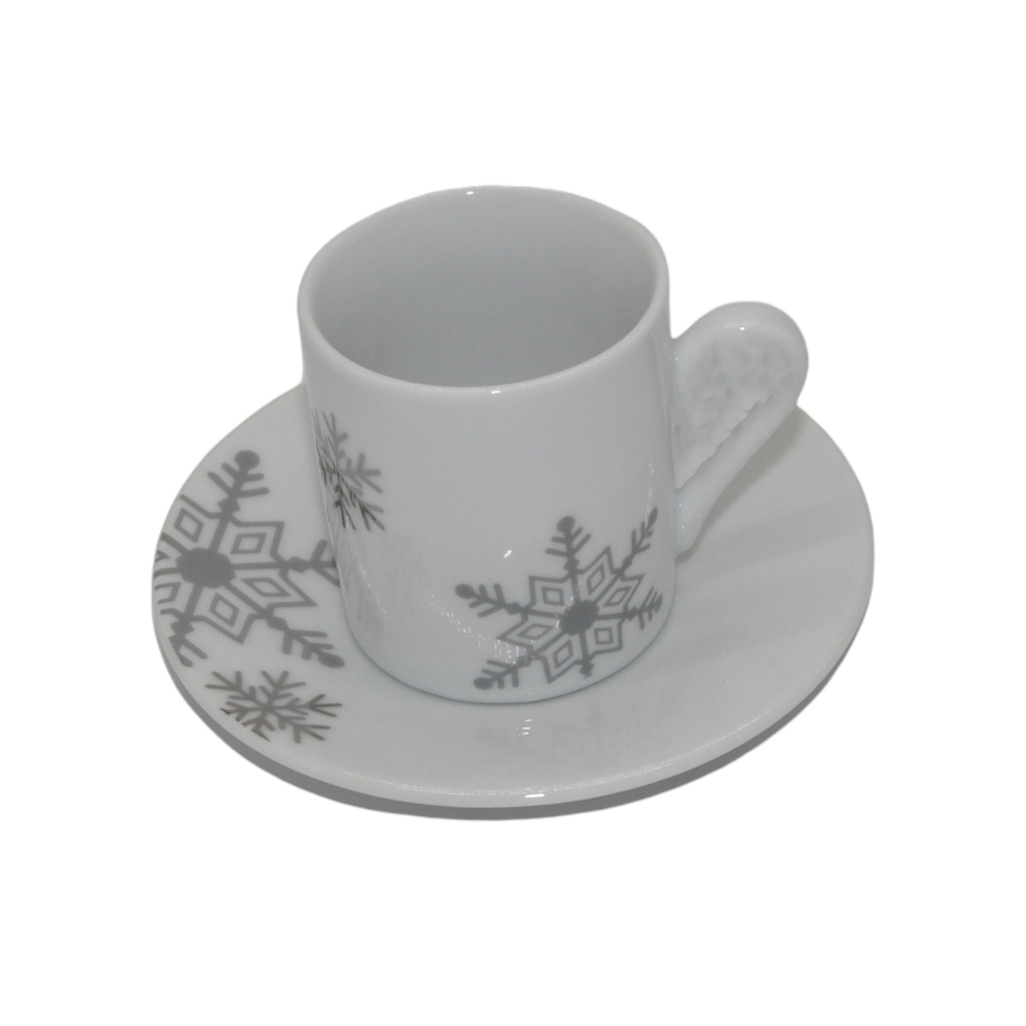 JG CUP WITH SAUCER 6PZ 90ML 30.6X - 180-6100073