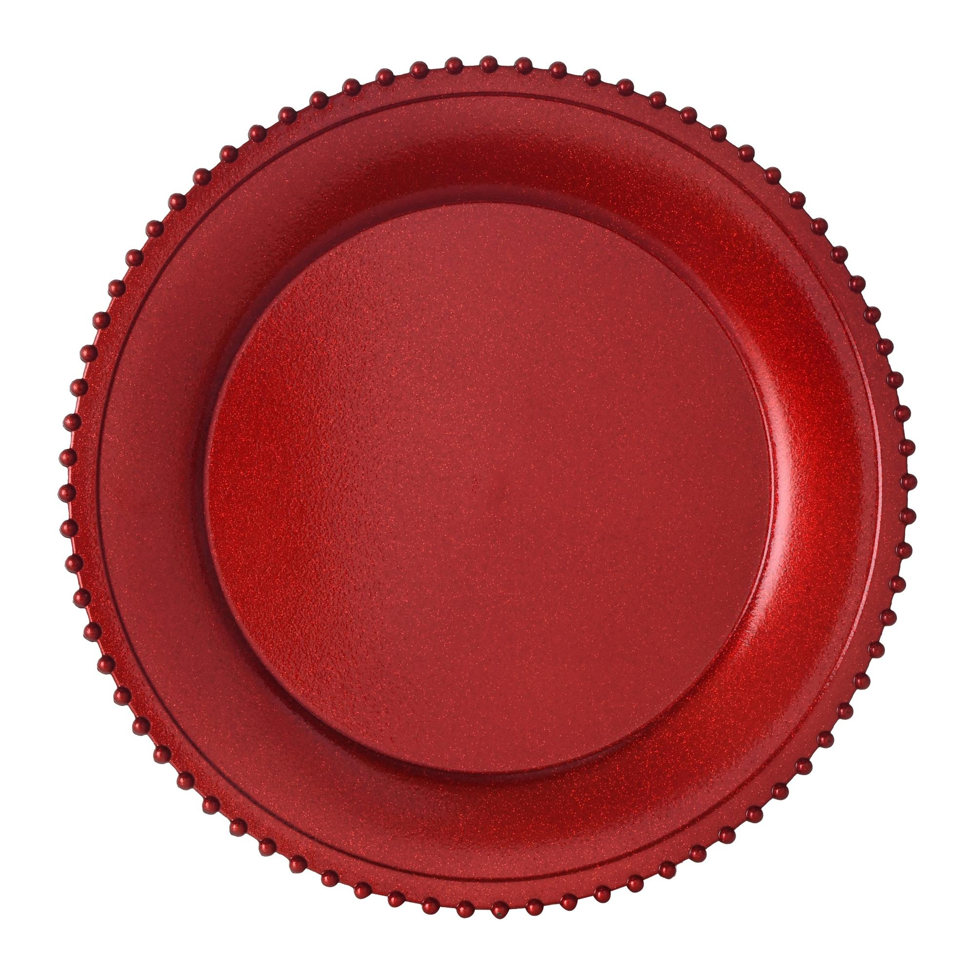 PLASTIC ROUND PLATE - 180-7900065