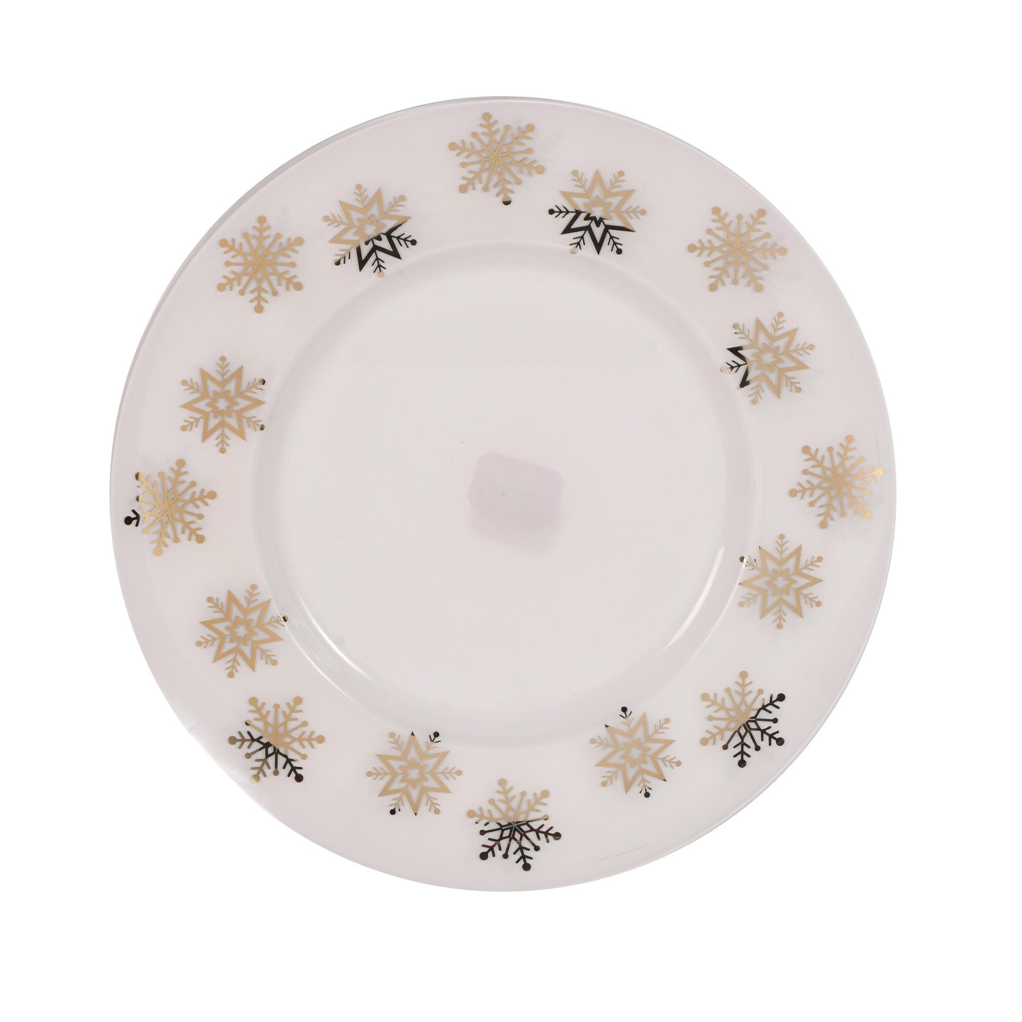 PLASTIC ROUND PLATE - 180-7900086