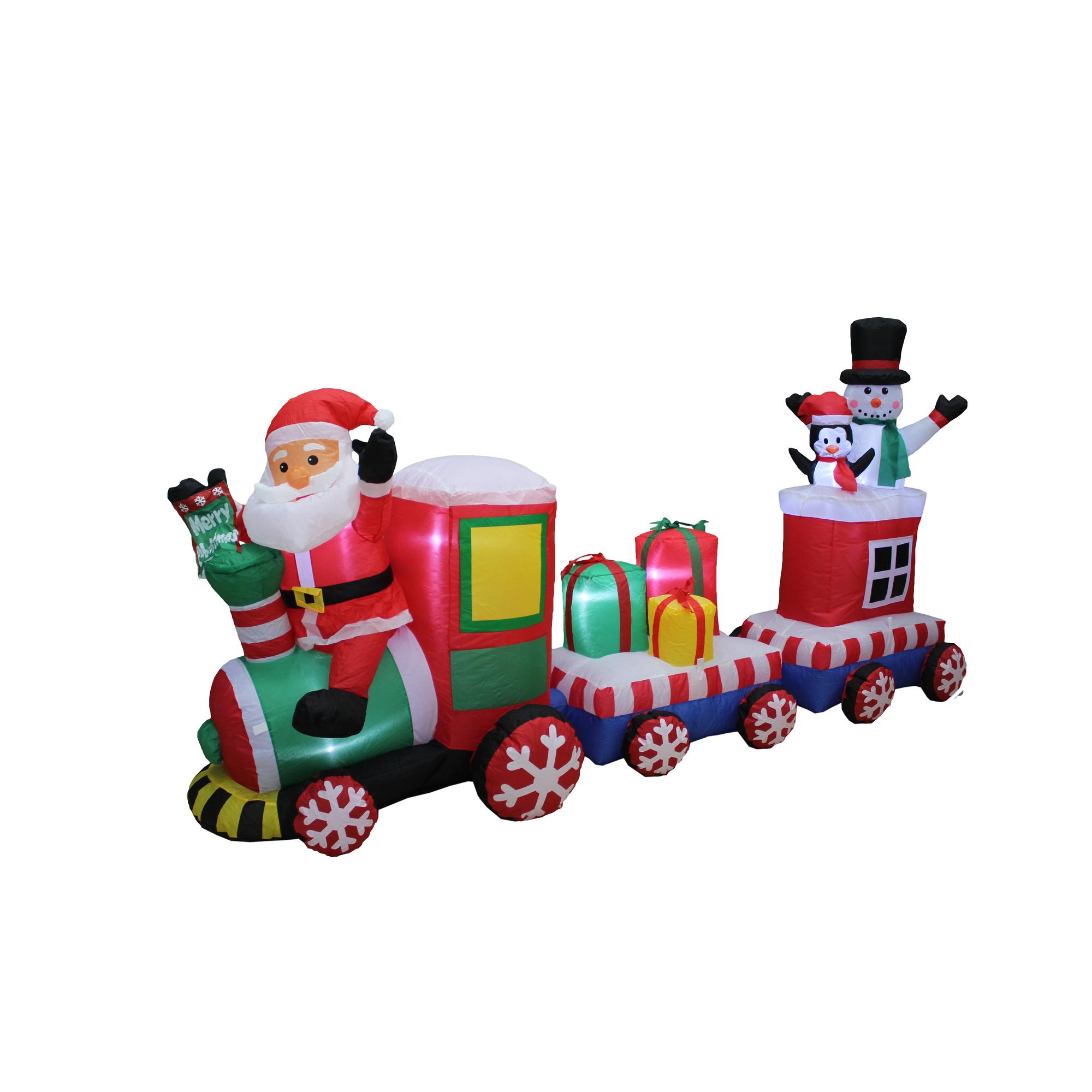 TREN NAVIDEÑO INFLABLE 244x84x - 200-1600020/1