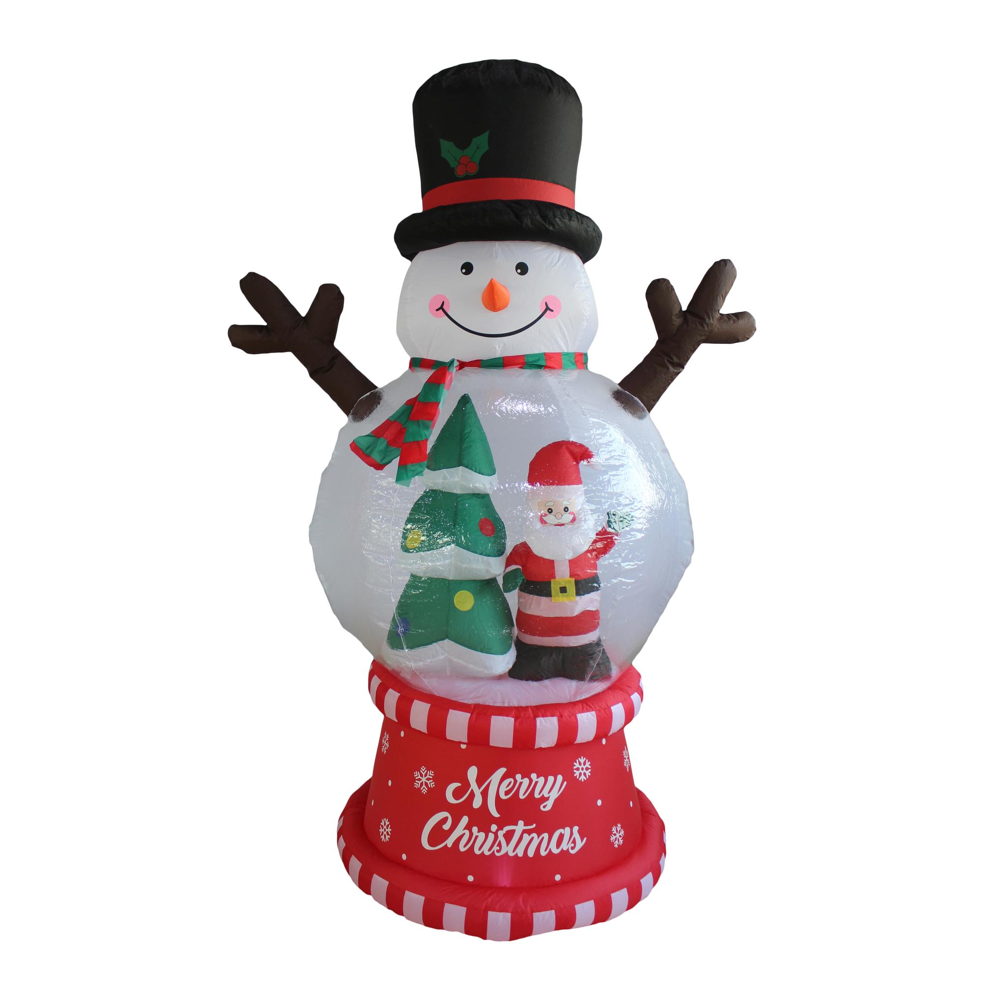 240CM SNOWMAN GLOBE WITH SPECIAL LIGHT EFFECT - 200-1600038/1