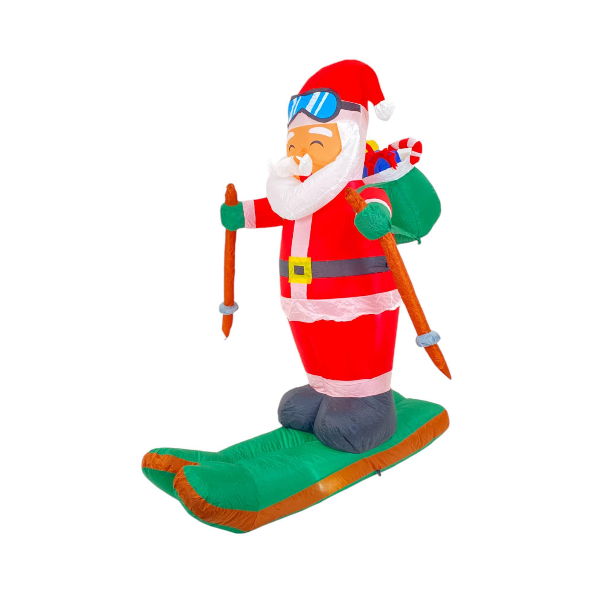 SANTA INFLABLE C/LUZ110X120X1 - 200-1600046/1