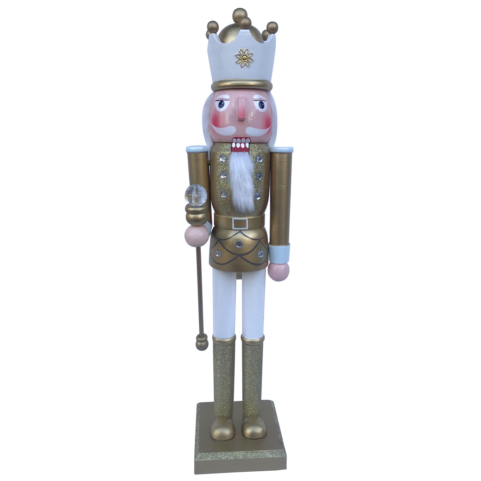 61cm WOODED NUTCRACKER - 200-4100006