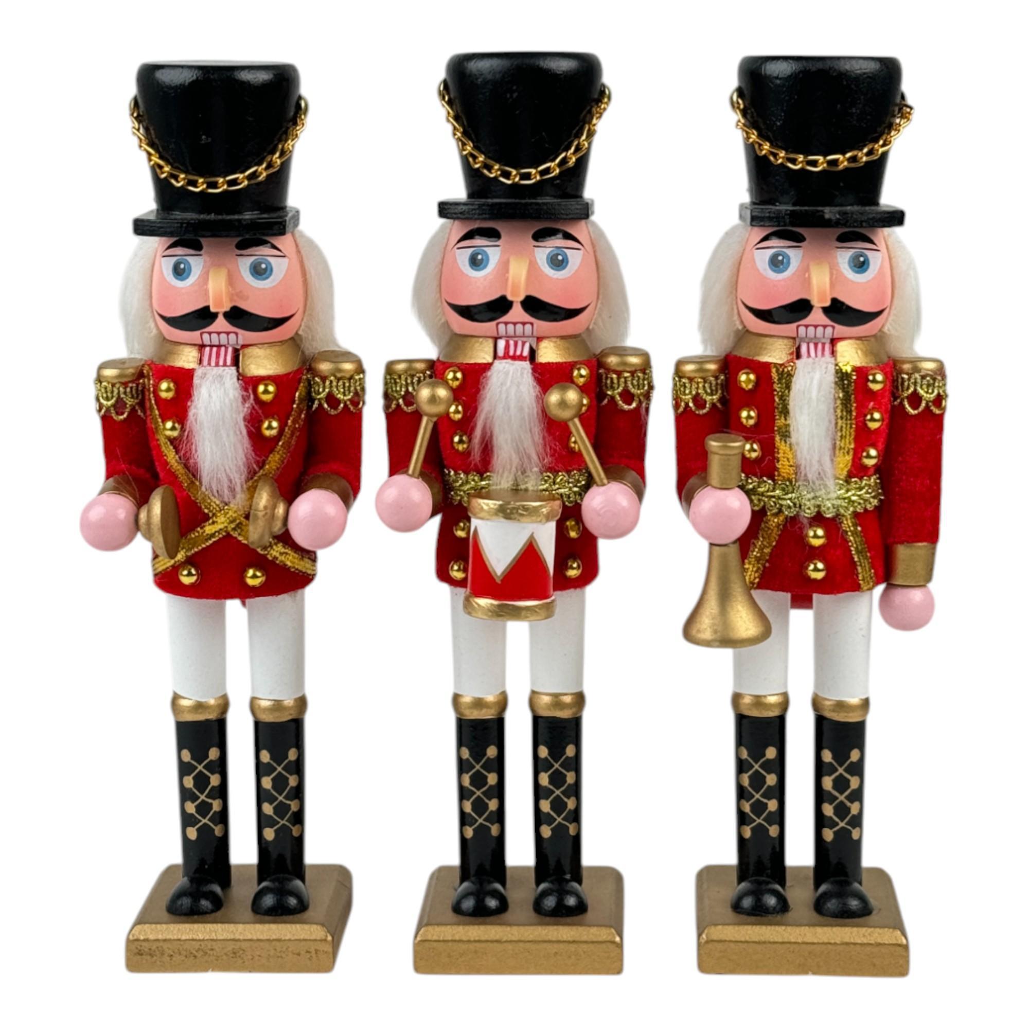 30cm WOODED NUTCRACKER - 200-4100334