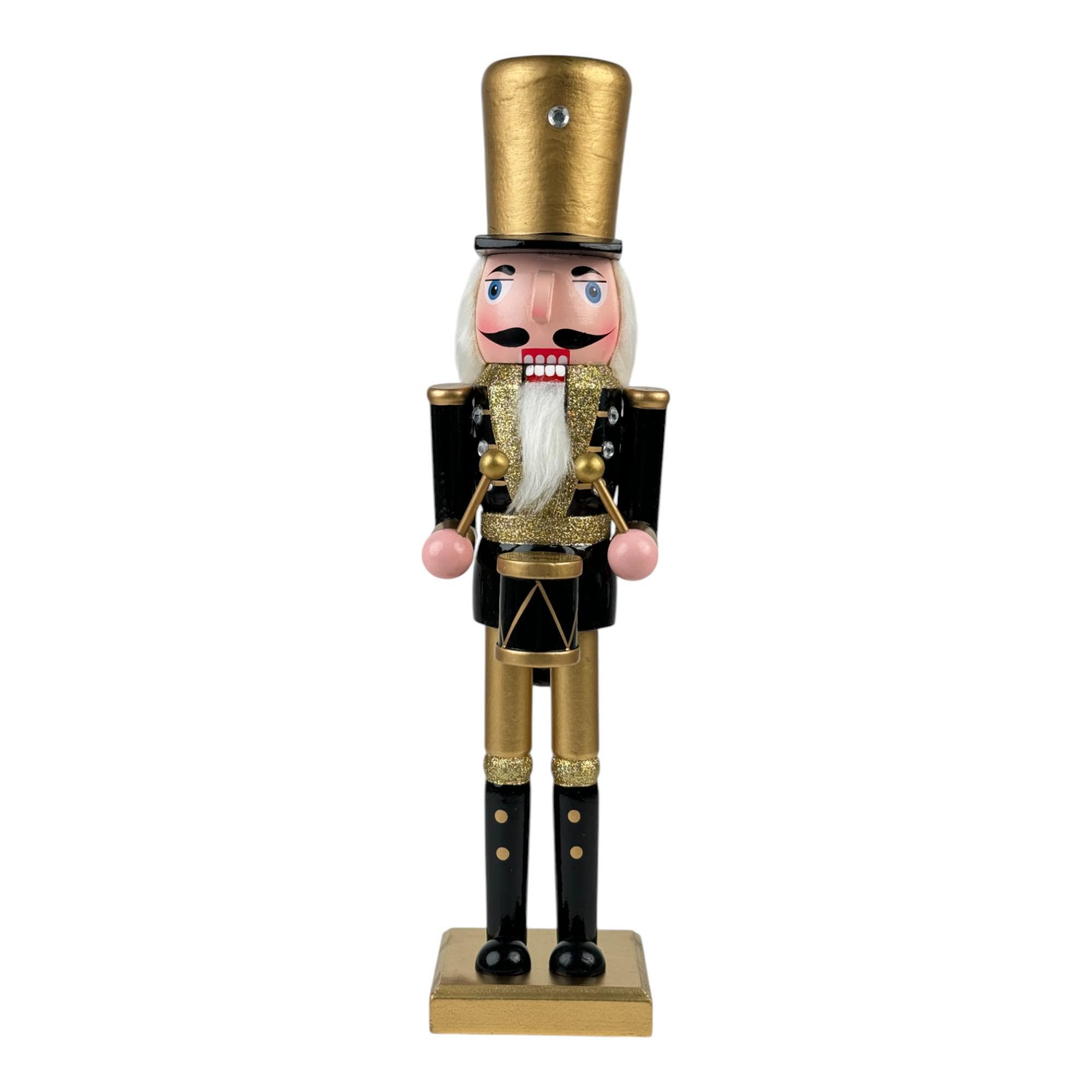 38cm WOODED NUTCRACKER - 200-4100339
