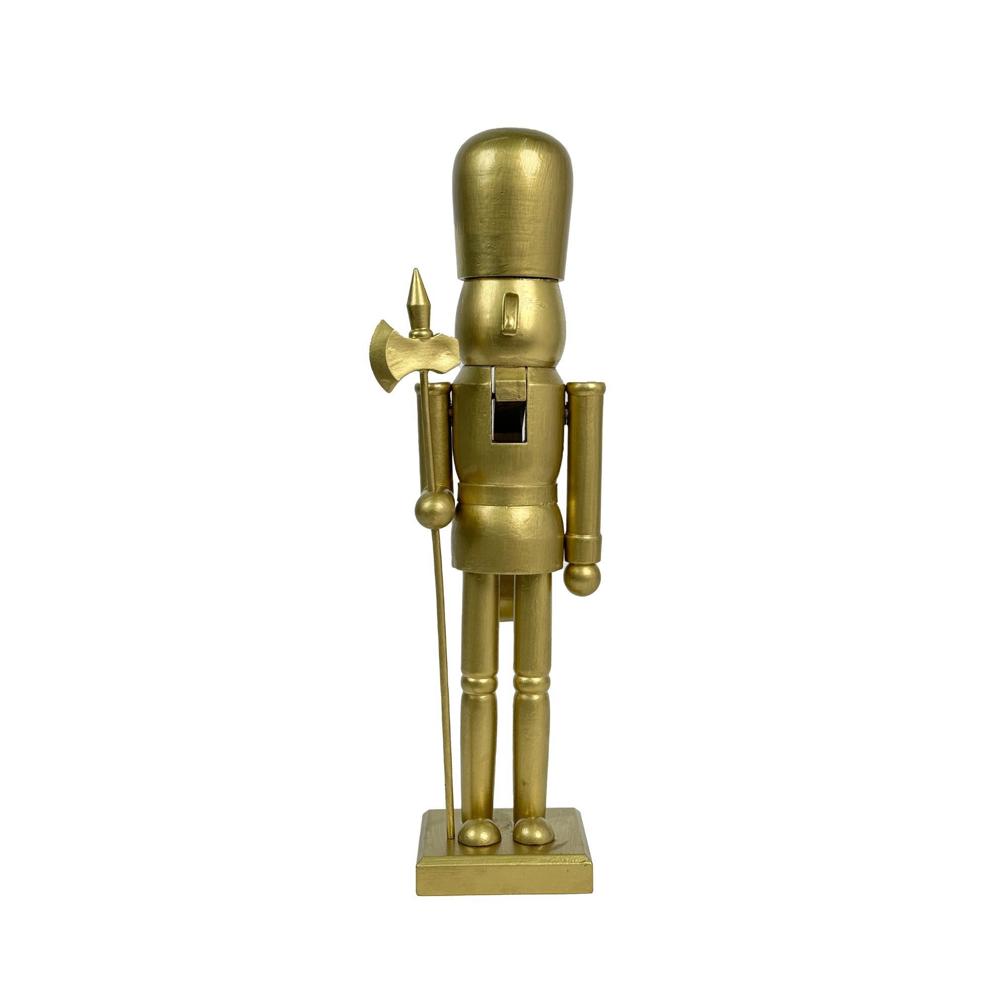 30cm WOODED NUTCRACKER - 200-4100387