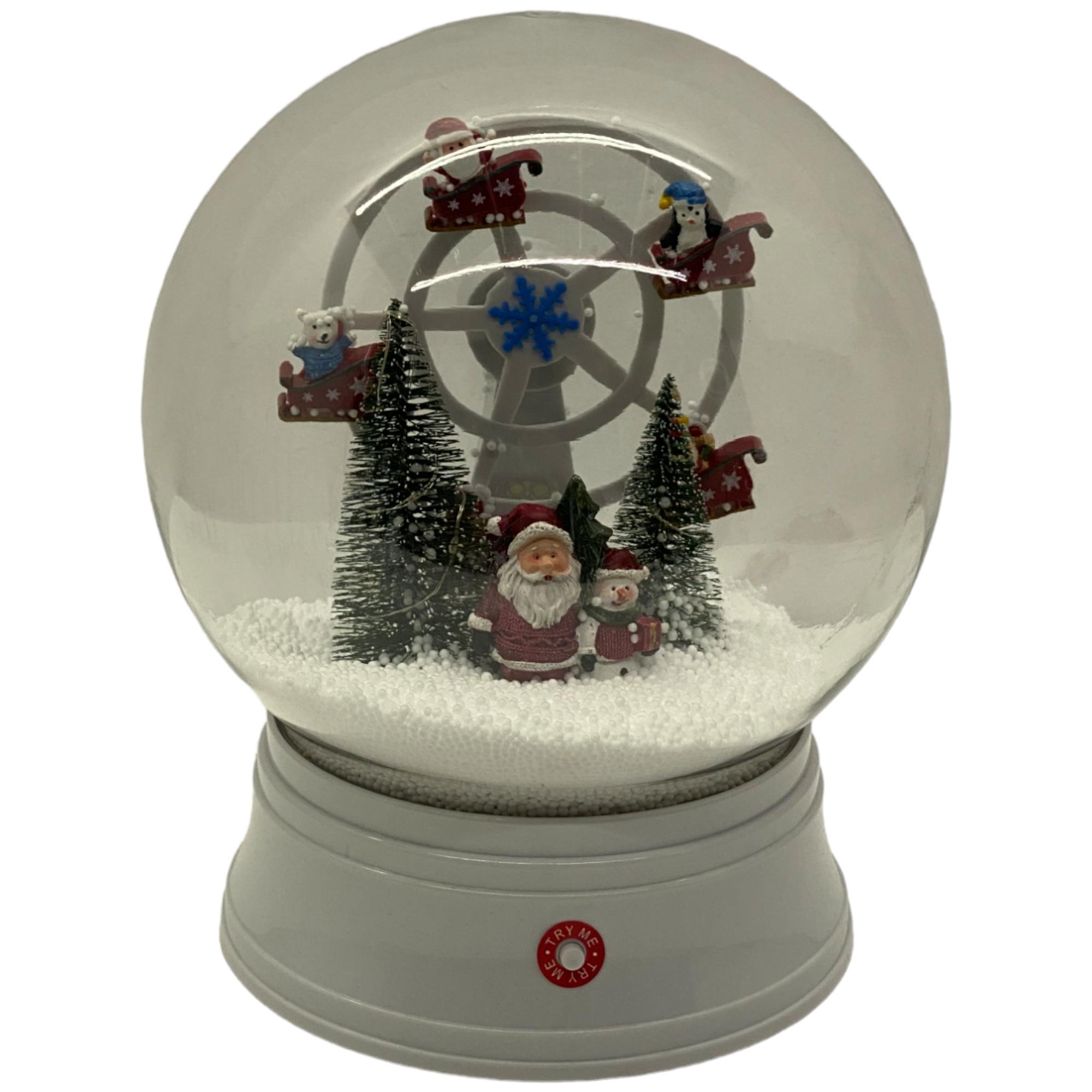 GLOBO D/NIEVE CON LUZ C/LUZ C - Noritex