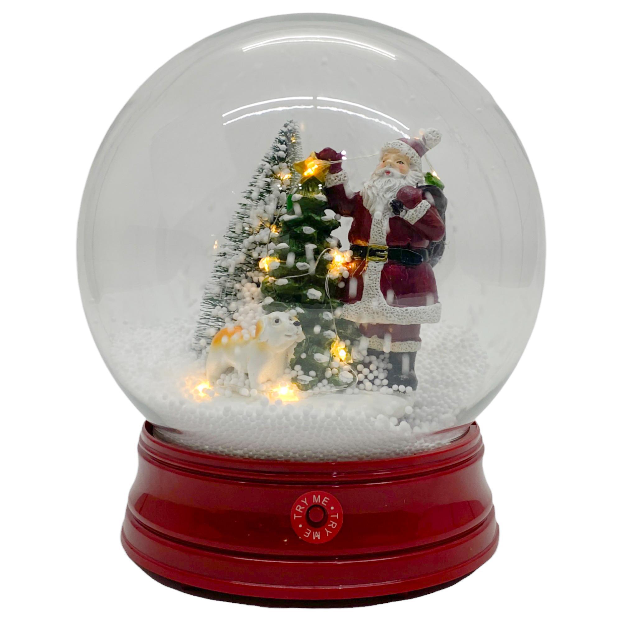 GLOBO DE ÁGUA COM LUZ W/MUS A/BA - 200-4300104