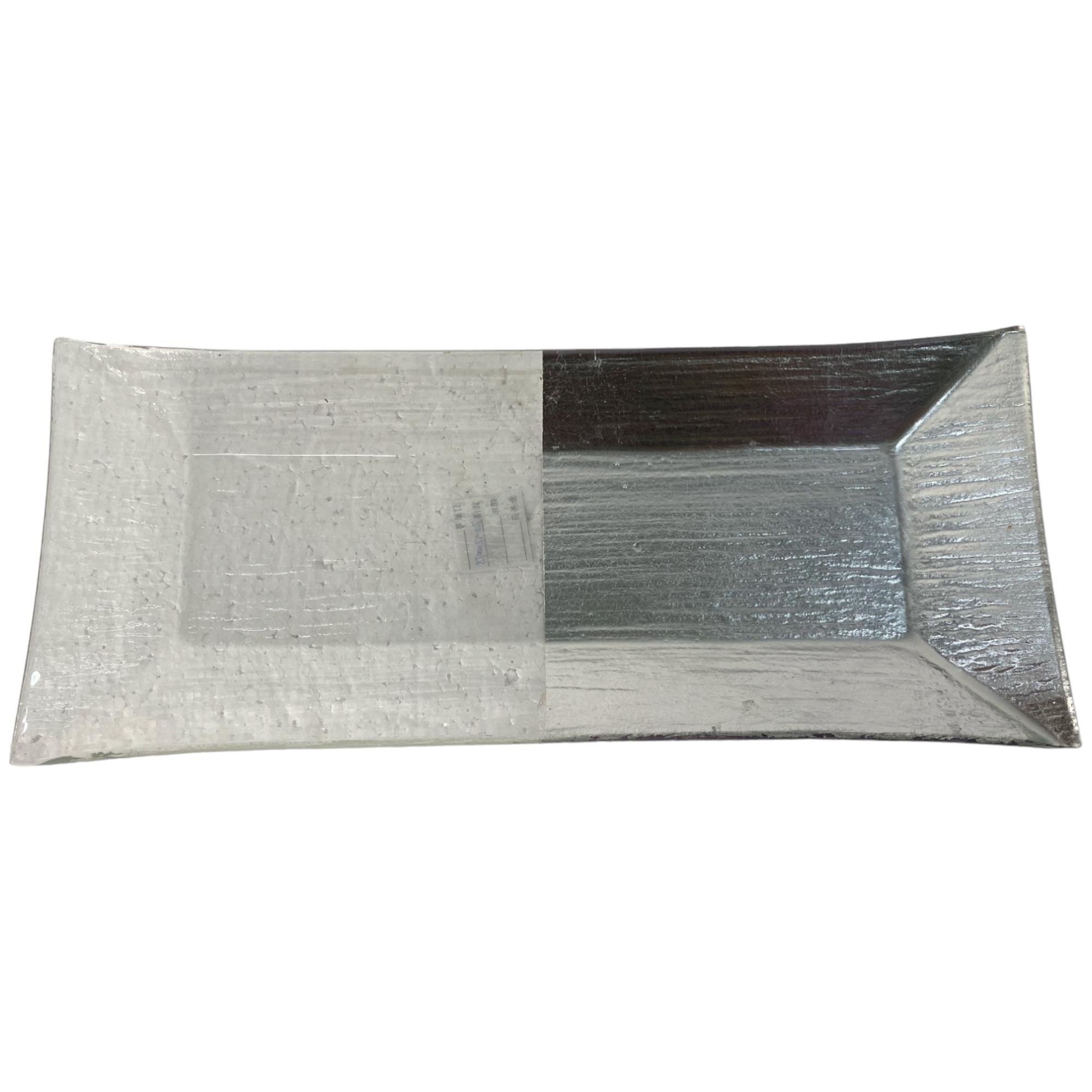 RECTANGULAR GLASS PLATE 37X15.8CM - 200-5200078