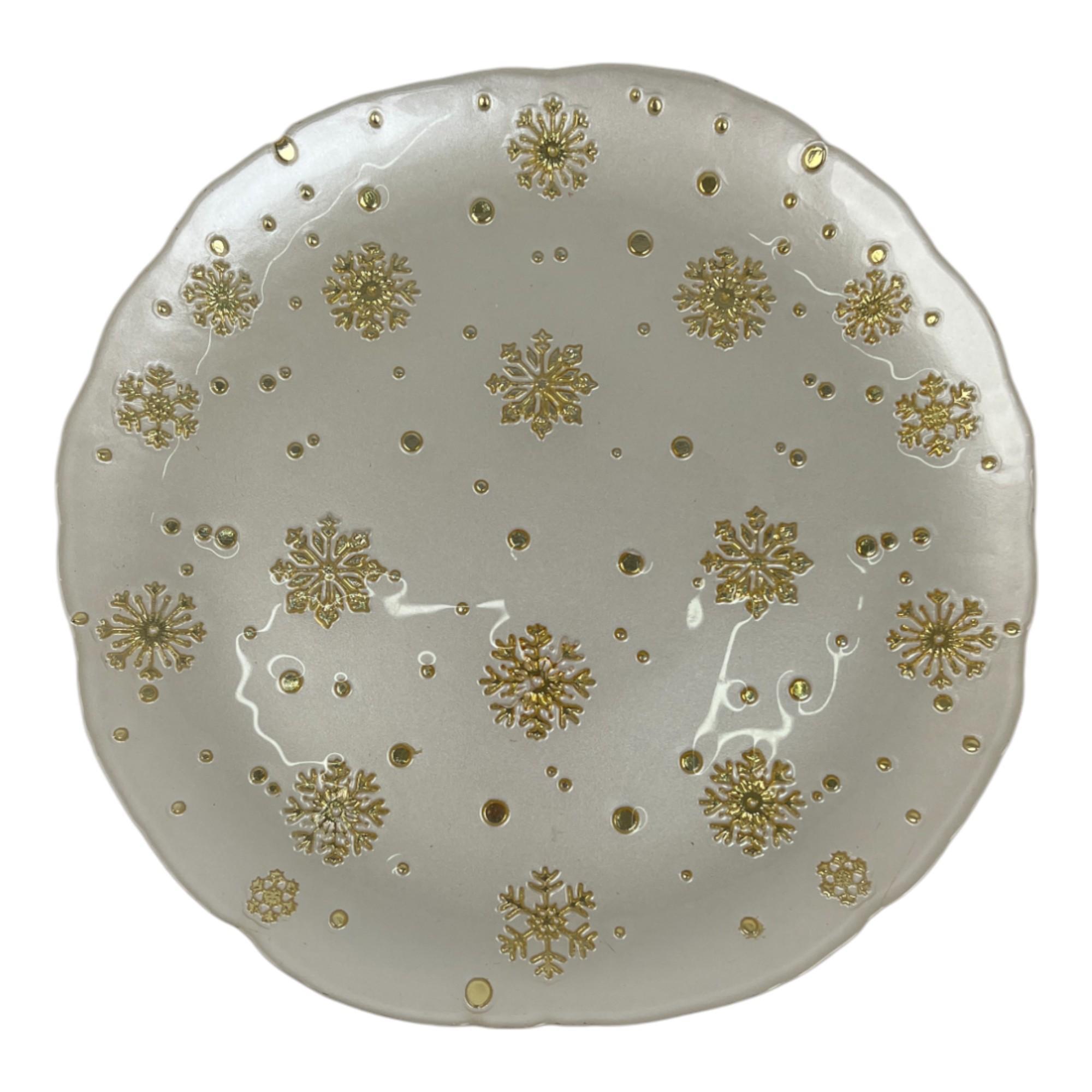 ROUND GLASS PLATE 33x33x2.3CM - 200-5200135