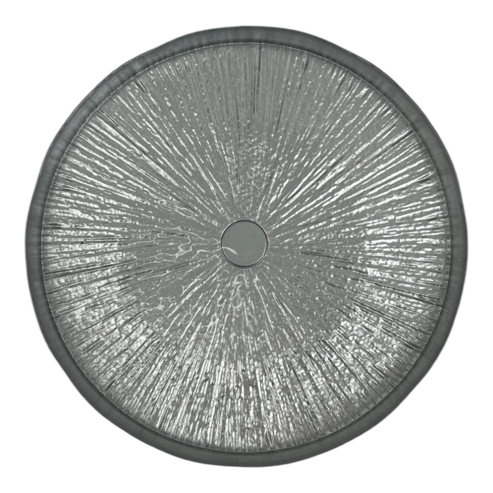 ROUND GLASS PLATE 33x33x2.2CM - 200-5200139