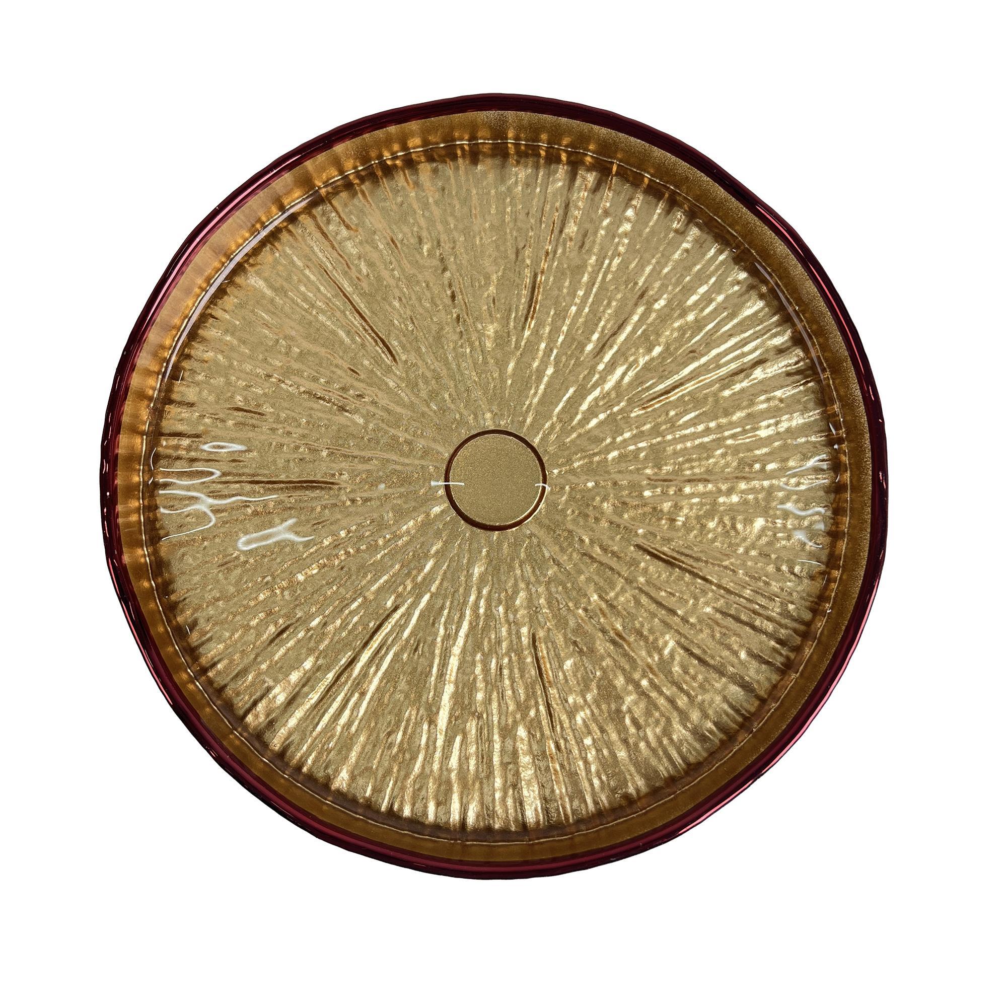 ROUND GLASS PLATE - 200-5200183