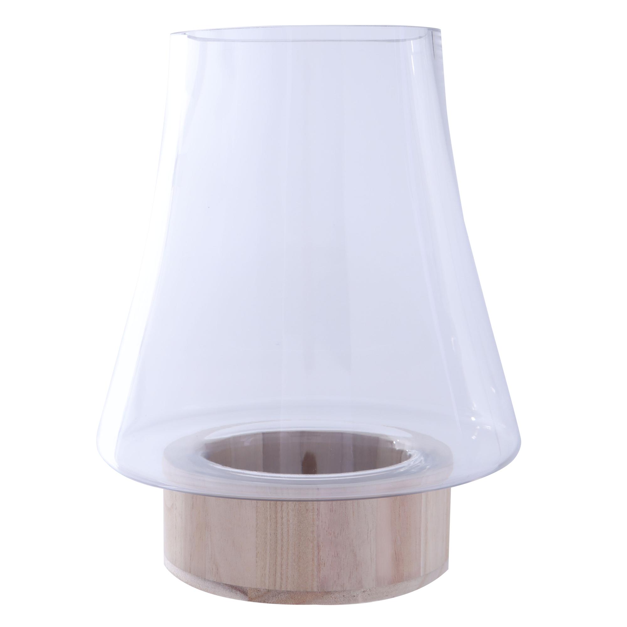 GLASS CANDLE HOLDER - 200-5500011