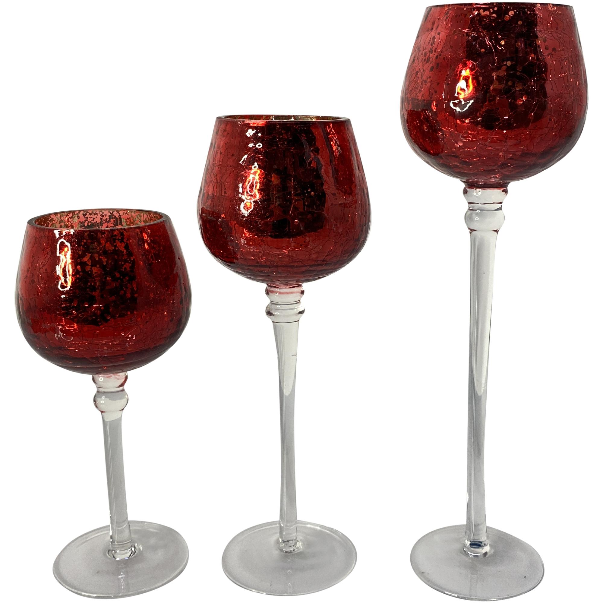 S/3 CANDLE HOLDER - 200-5800428