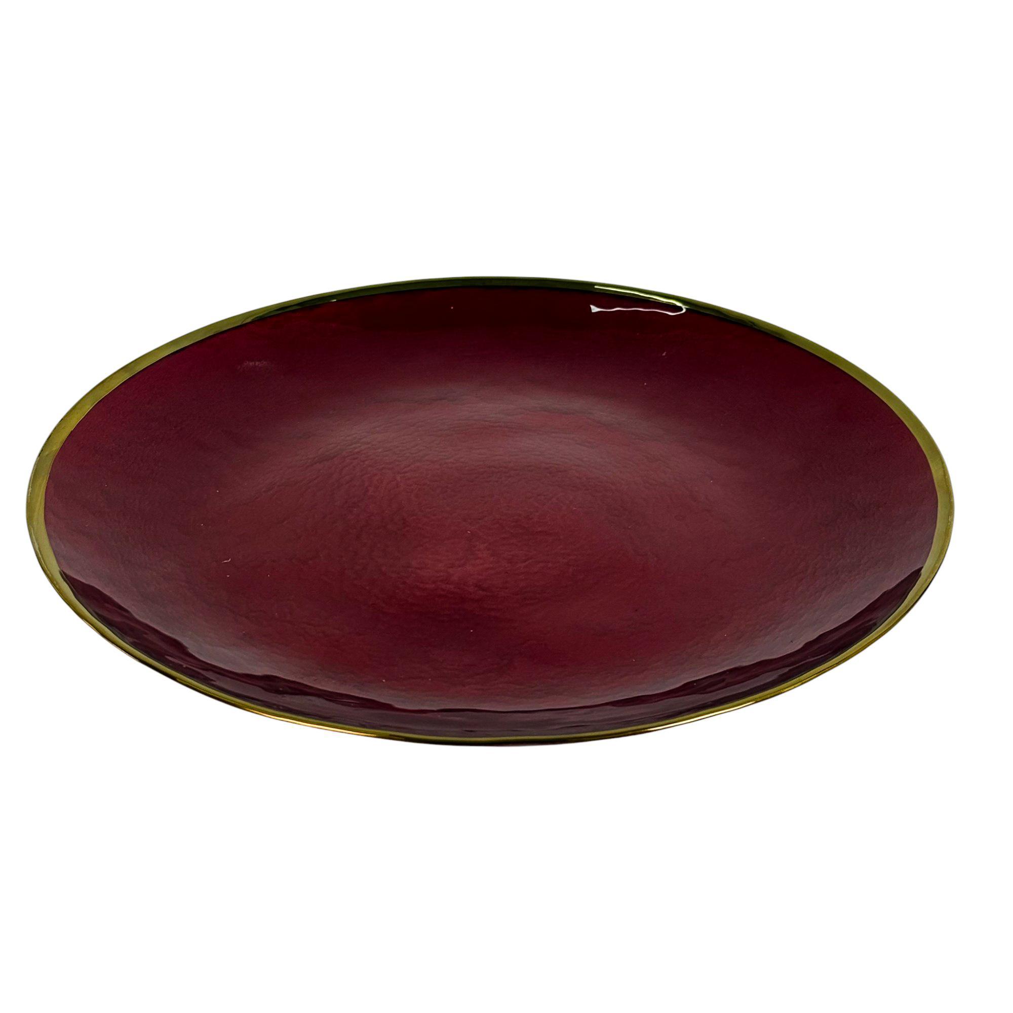 PORTAPLATO DE VIDRIO 33CM 33X3 - 200-5800743