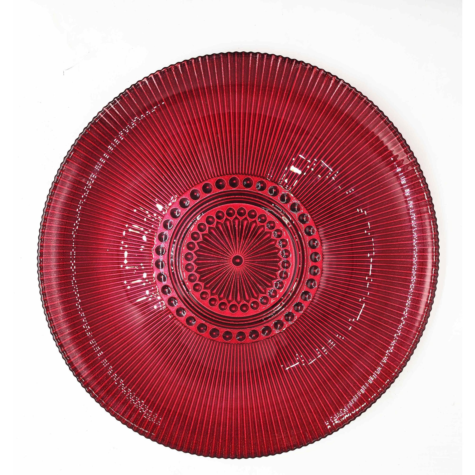 PORTAPLATO DE VIDRIO 33CM 33X3 - 200-5800773