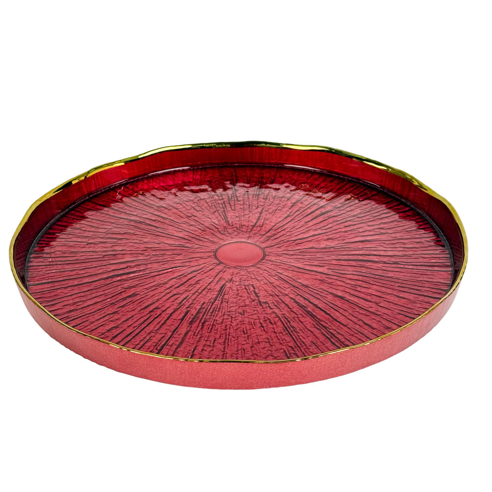 PORTAPLATO DE VIDRIO 33CM 33X3 - 200-5800795