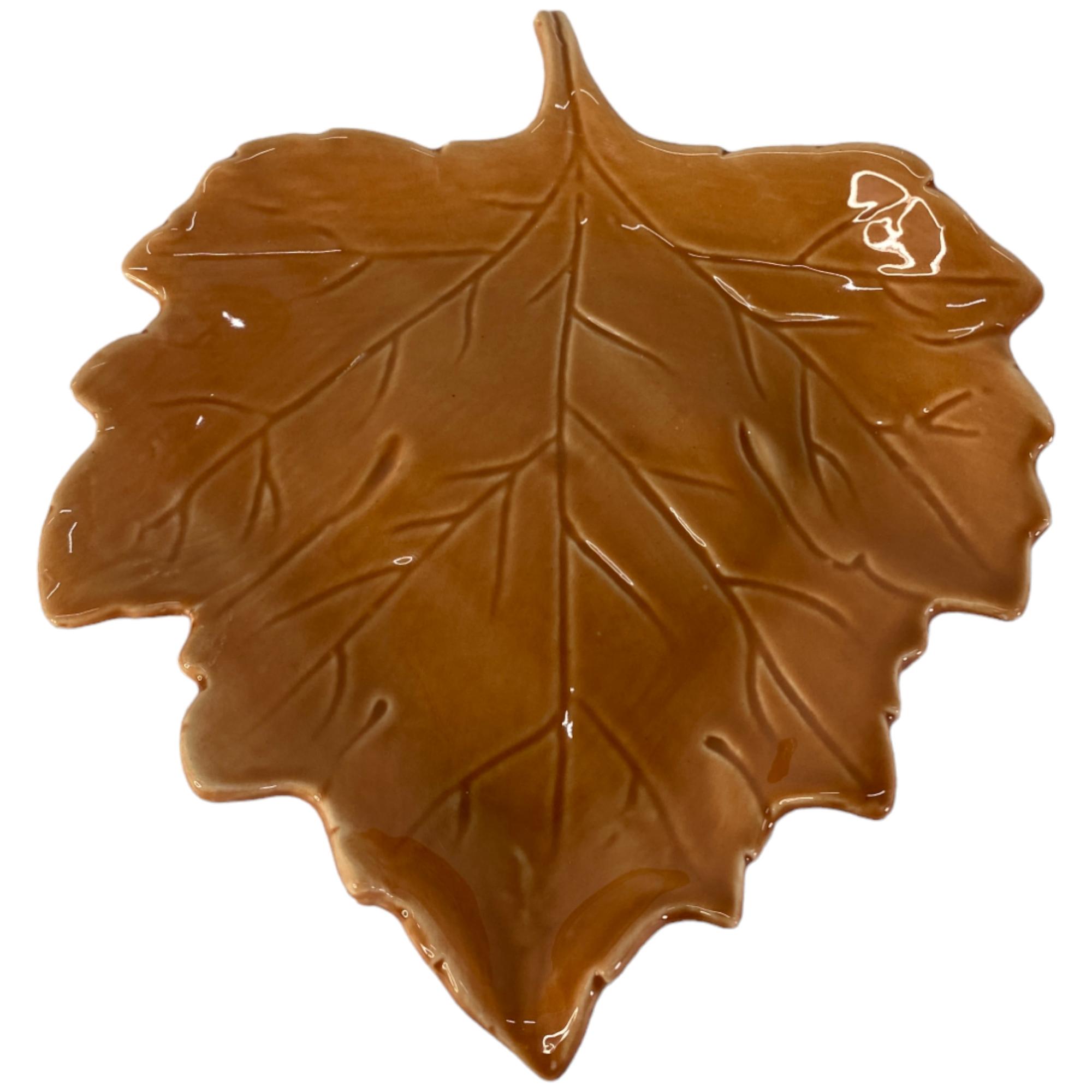 CERAMIC LEAF PLATE - 200-6600816