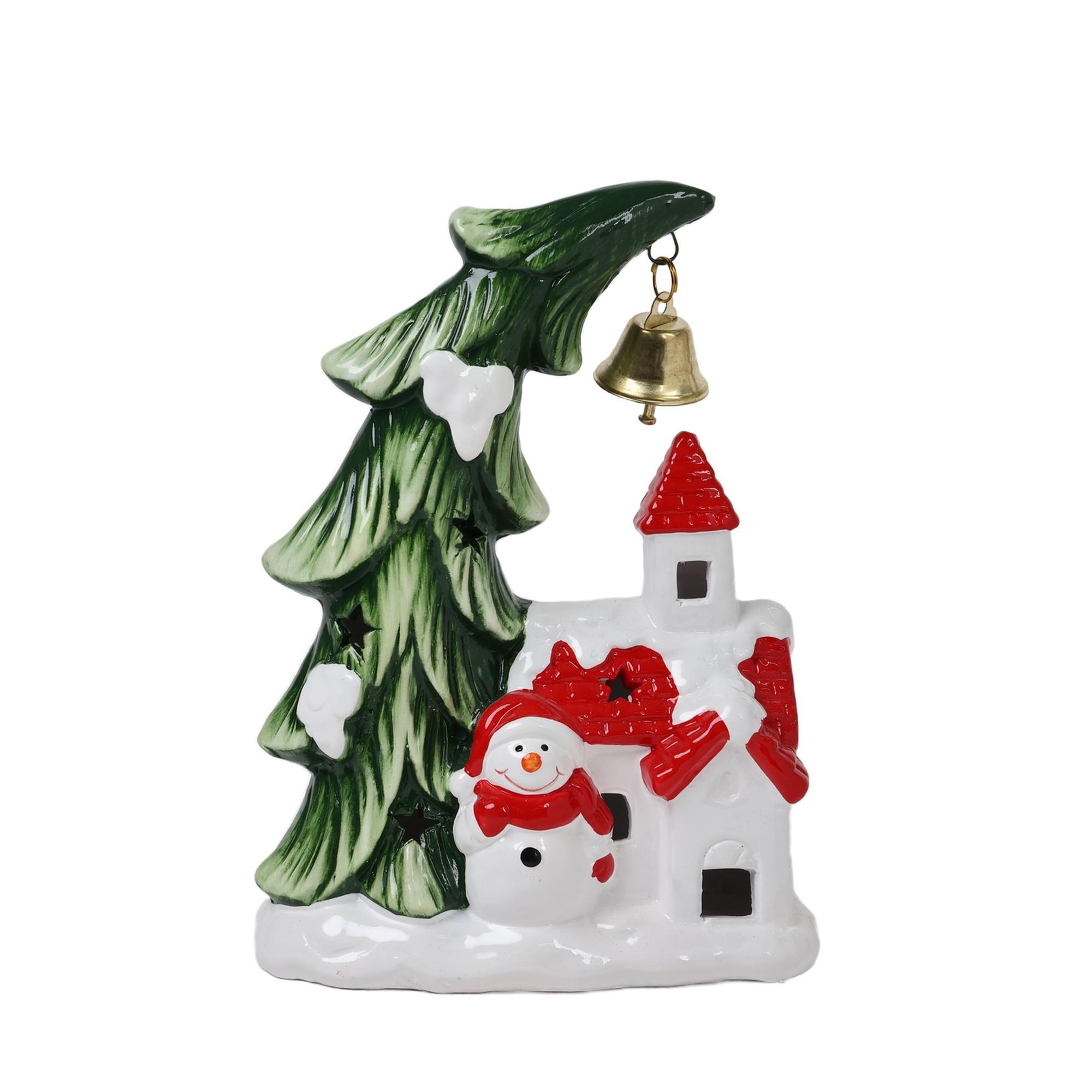 CASA DE BONECO DE NEVE COM LUZ A/MORCEGO - 200-6700192B