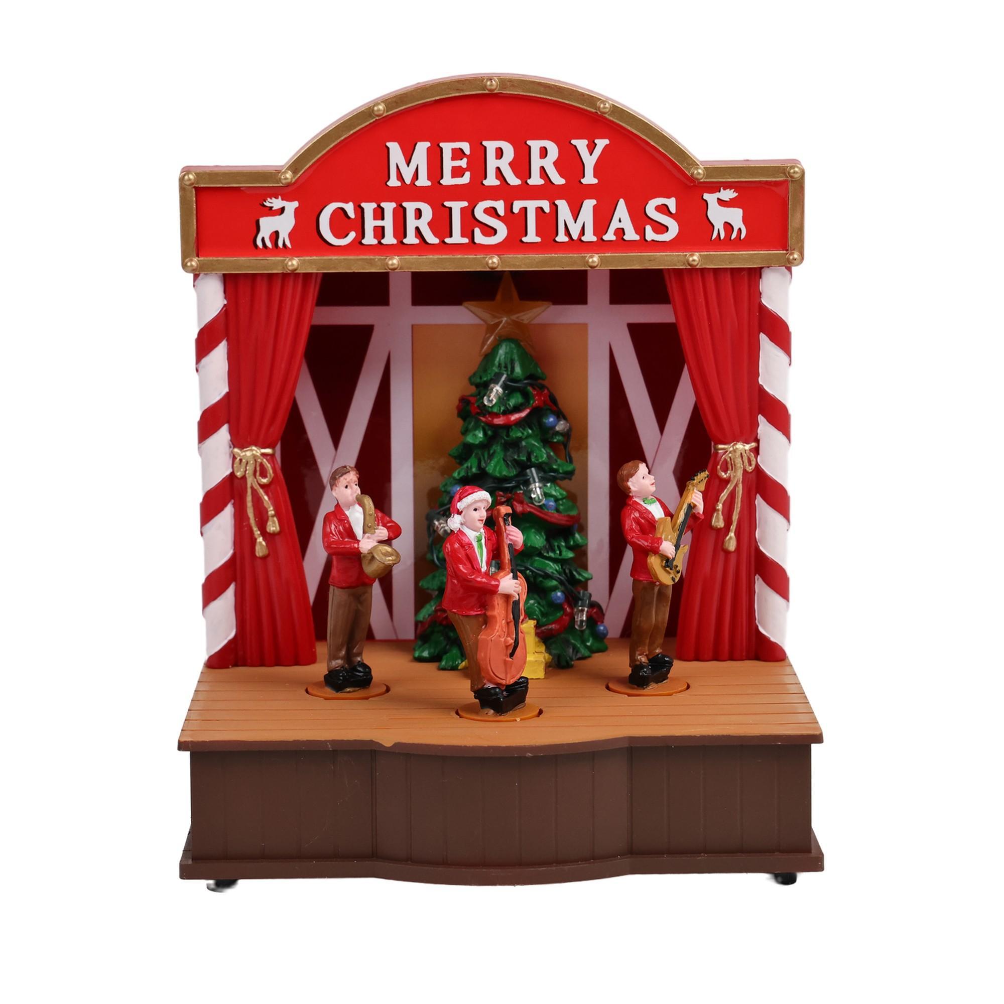 X'MAS LED STAGE W/MUSIC - 200-7200171B