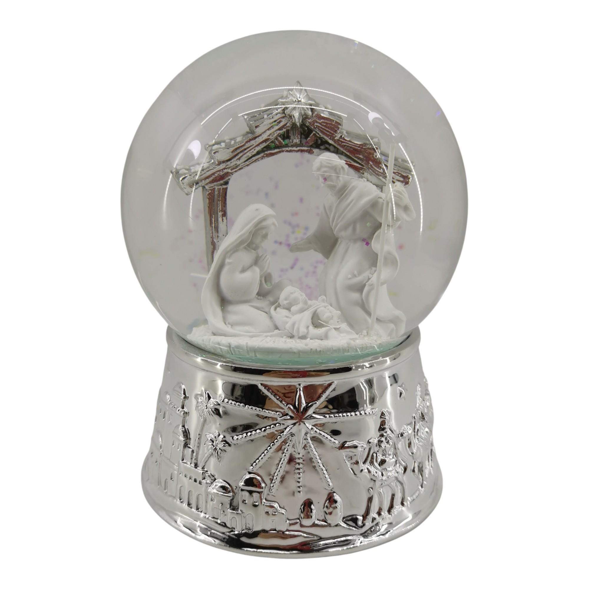 MUSICAL NATIVITY SNOWGLOBE - 200-7400094