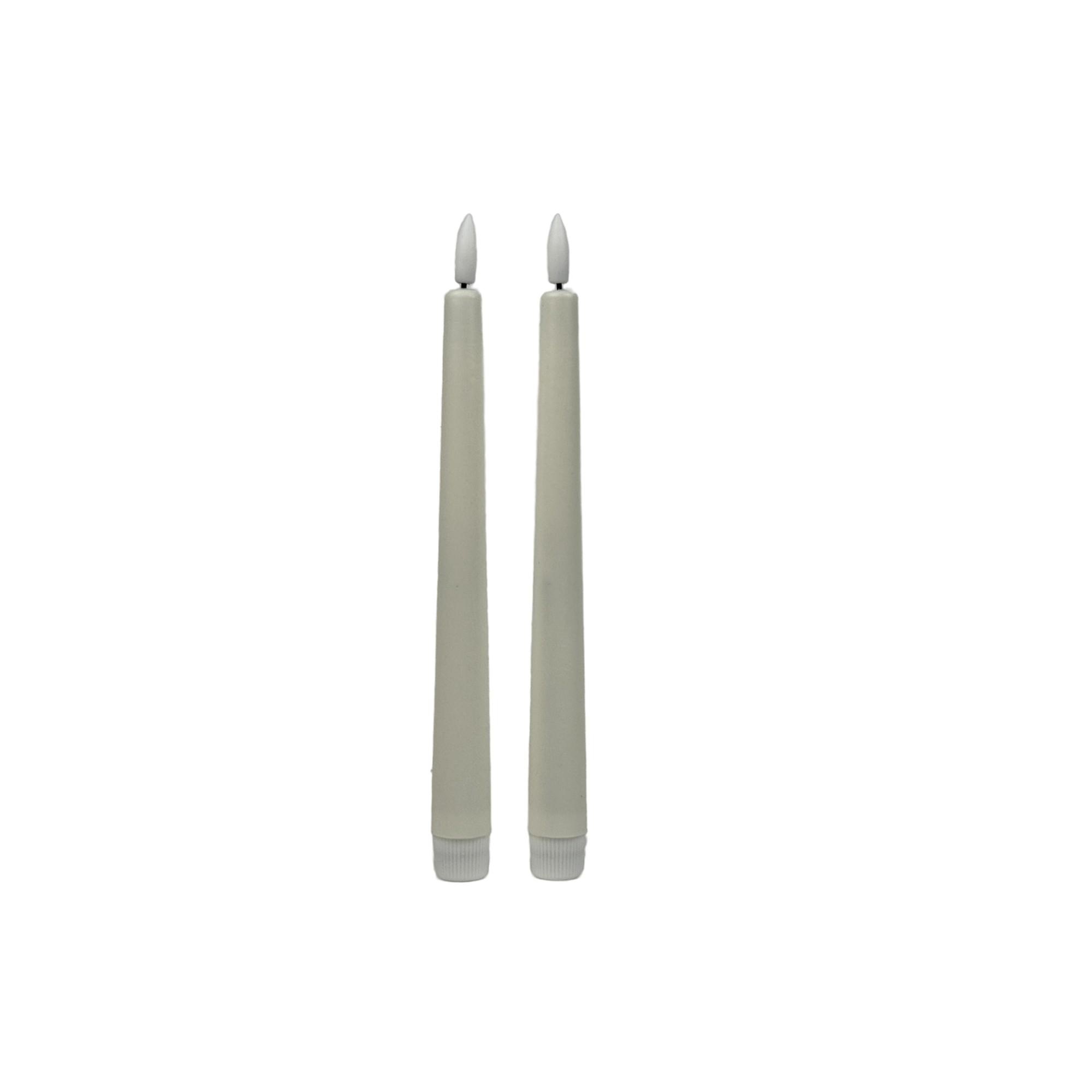 SET OF WAX PLASTIC TAPPER CANDLE - 200-9200107B