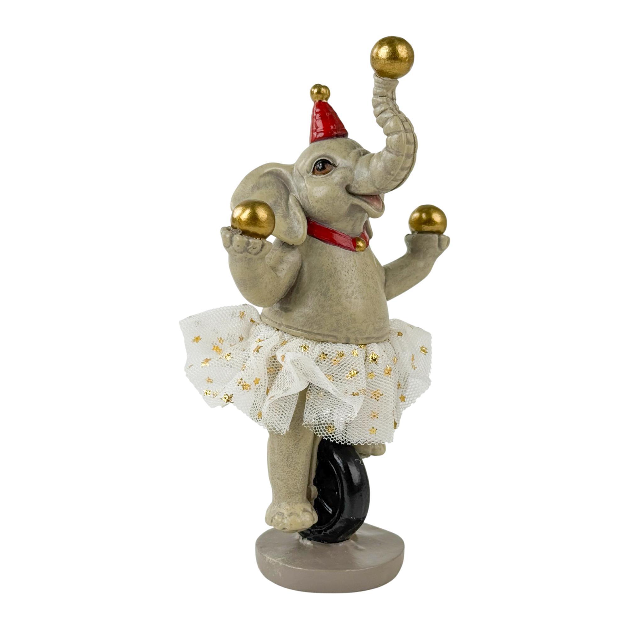 ELEFANTE DECORATIVO EM POLI 16 - 201-0100360