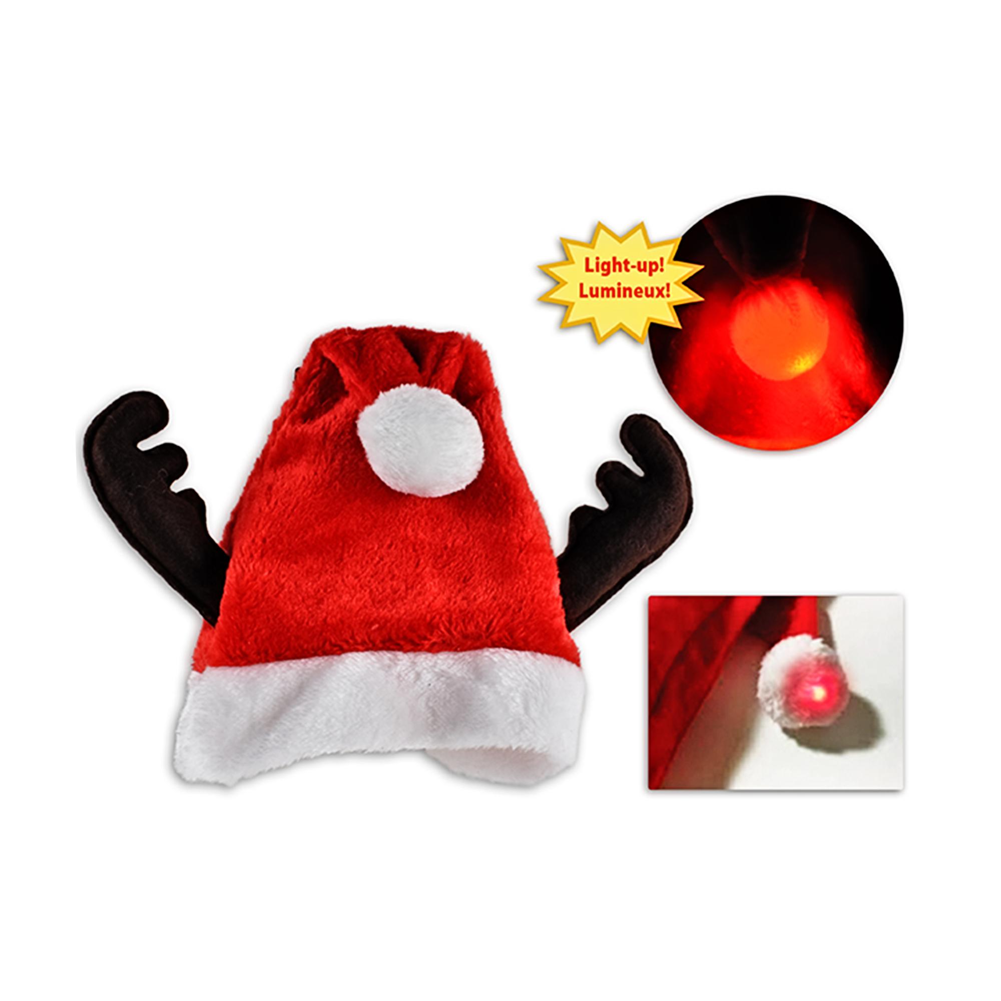 GORRO D/NAVIDAD C/LUZ 40X30.5X - 201-0300609