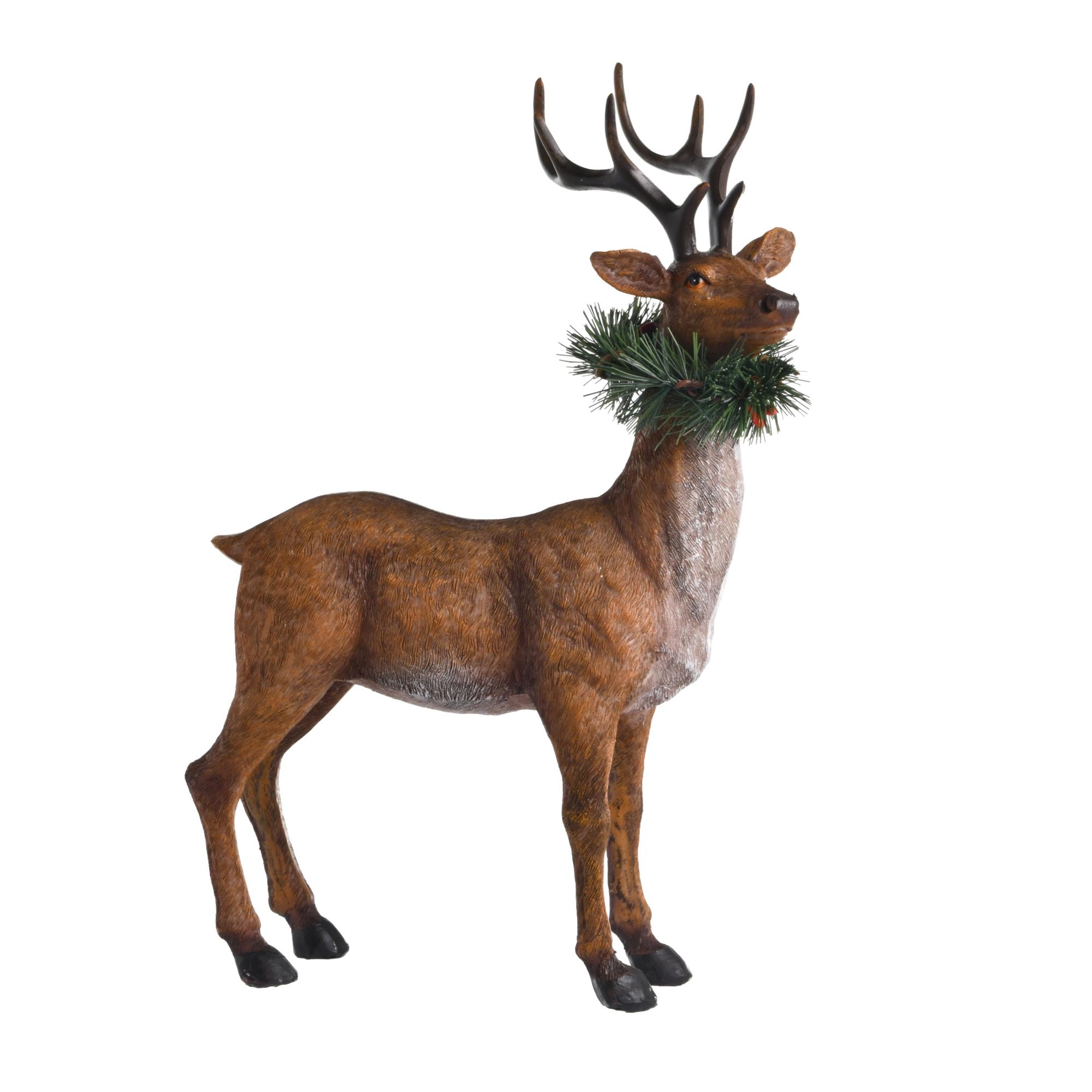 POLY REINDEER DÉCOR - 201-0400002