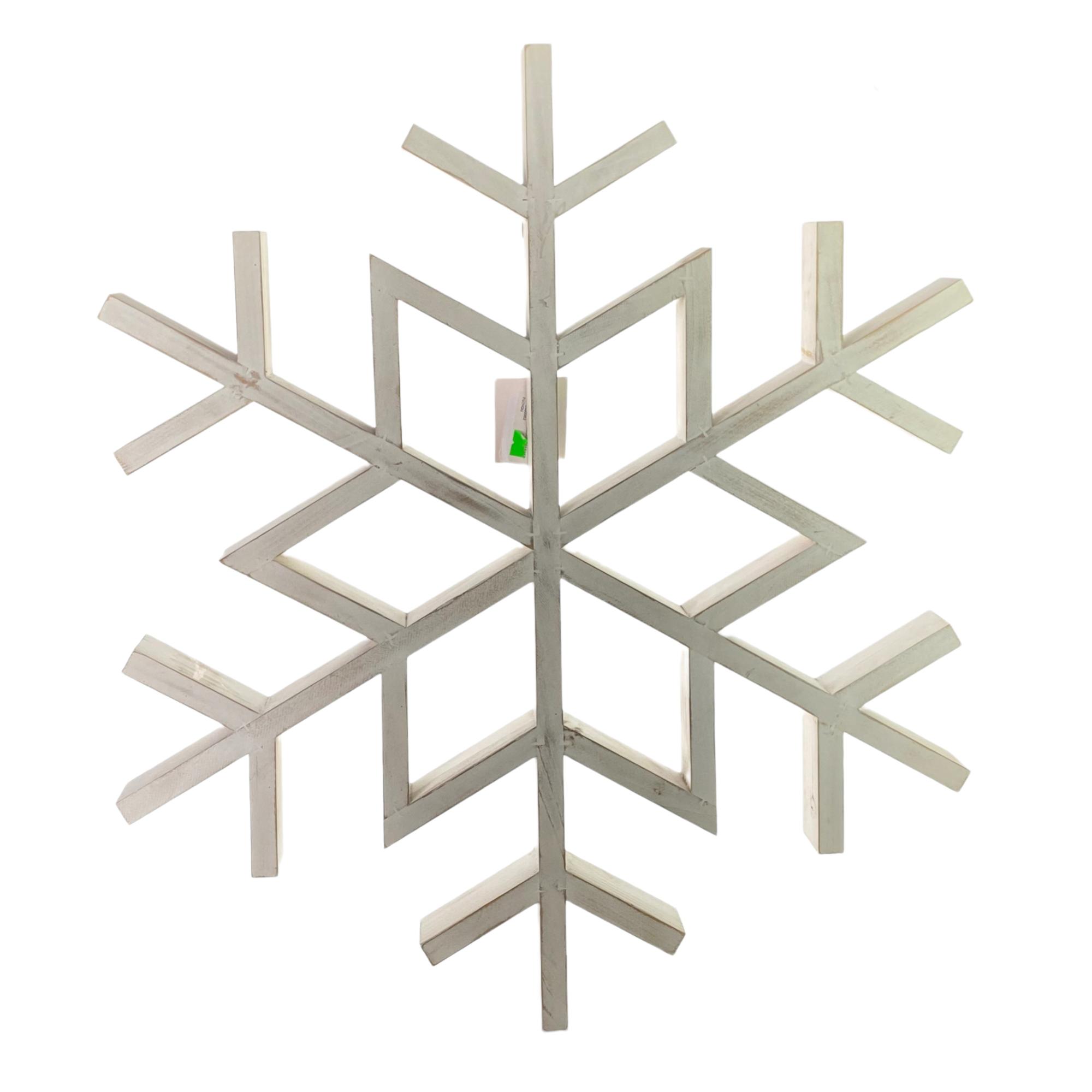 DECORAÇÃO DE FLOCO DE NEVE 67,5X5X77CM - 201-0500001