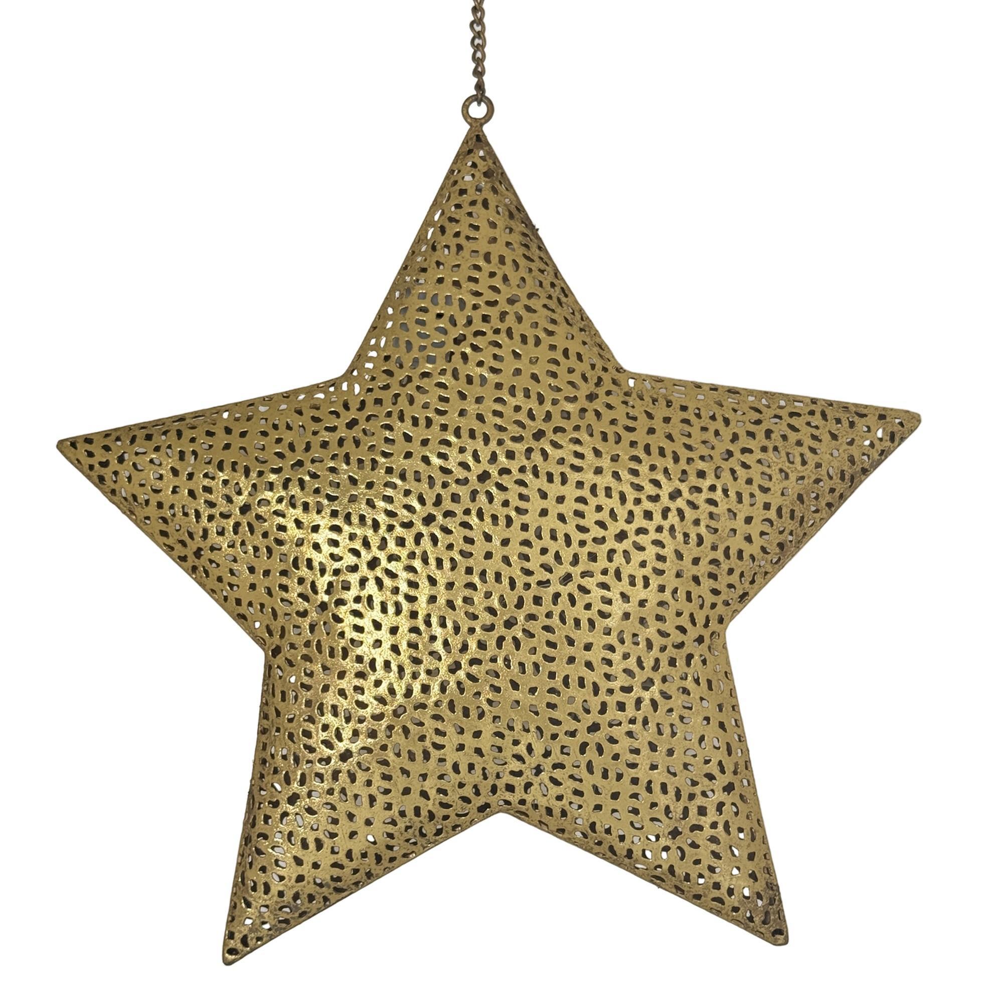 COLGANTE ESTRELLA C/LUZ A/BAT - 201-0500185B