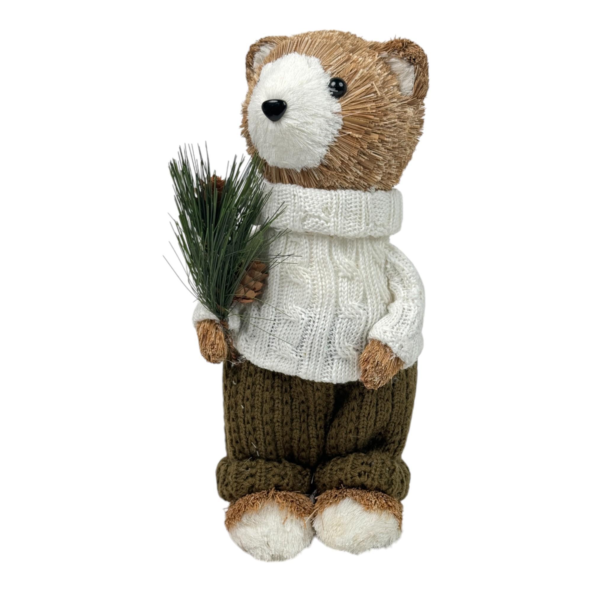 DECORAÇÃO DE URSO 15X15X29CM - 201-1300246