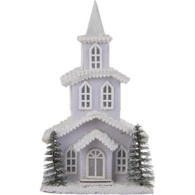 CASA C/ LUZ LED 19x16.5x33cm