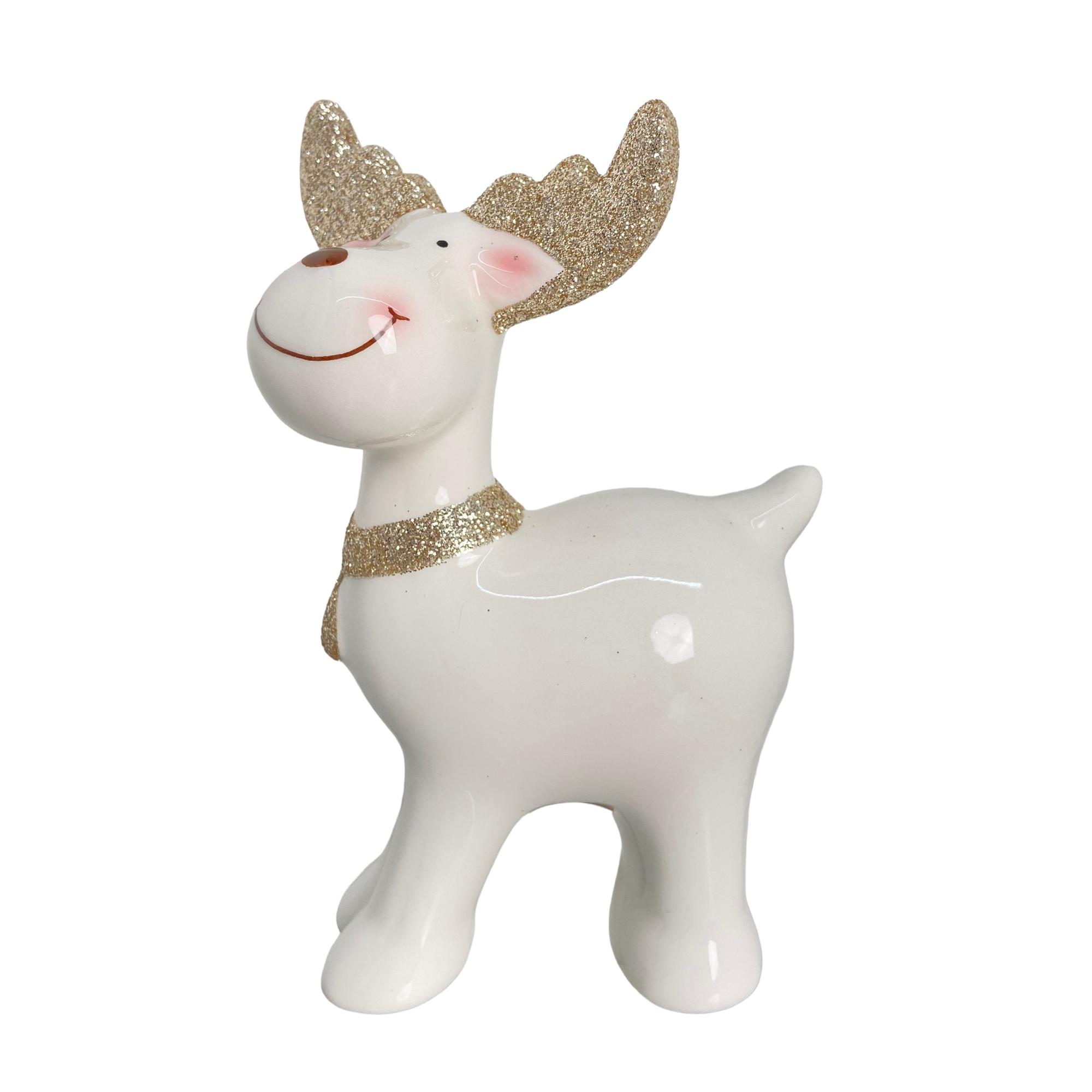 CERAMIC DEER DCOR - 201-2800491