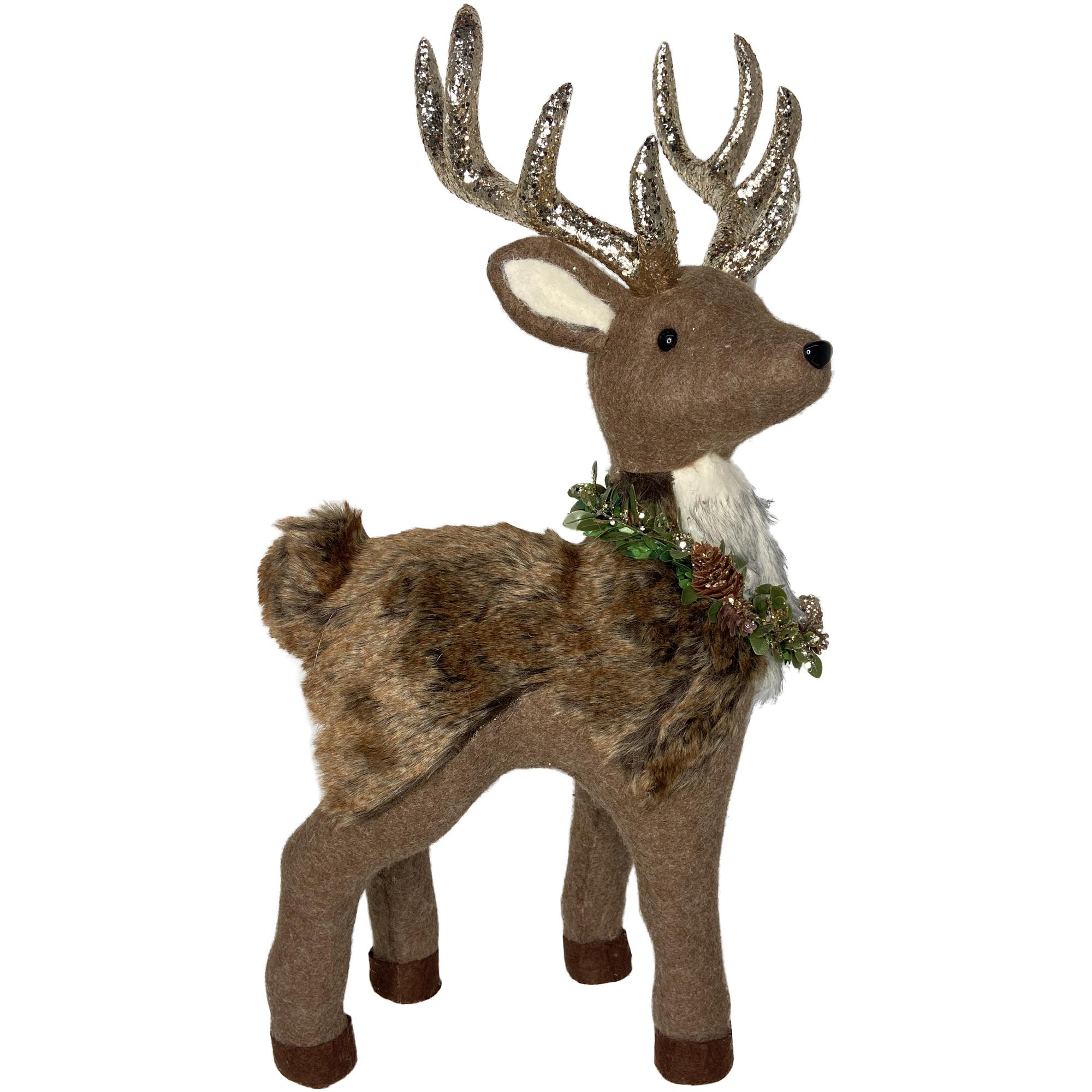 REINDEER DECOR 31X17X60CM - 201-3700048