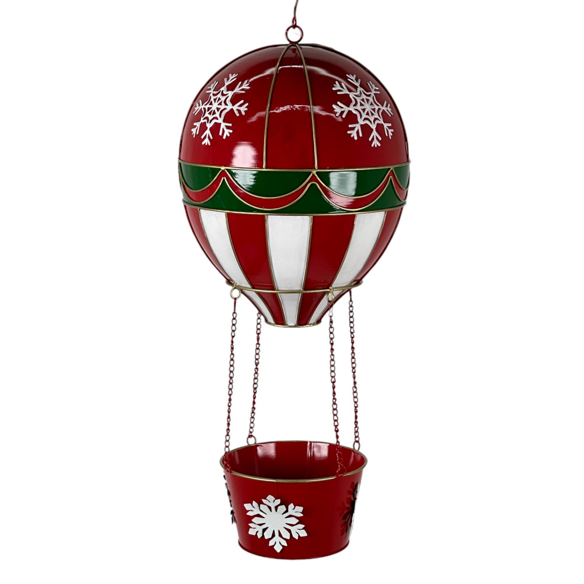 METAL HOT AIR BLOON DCOR - 201-4600101