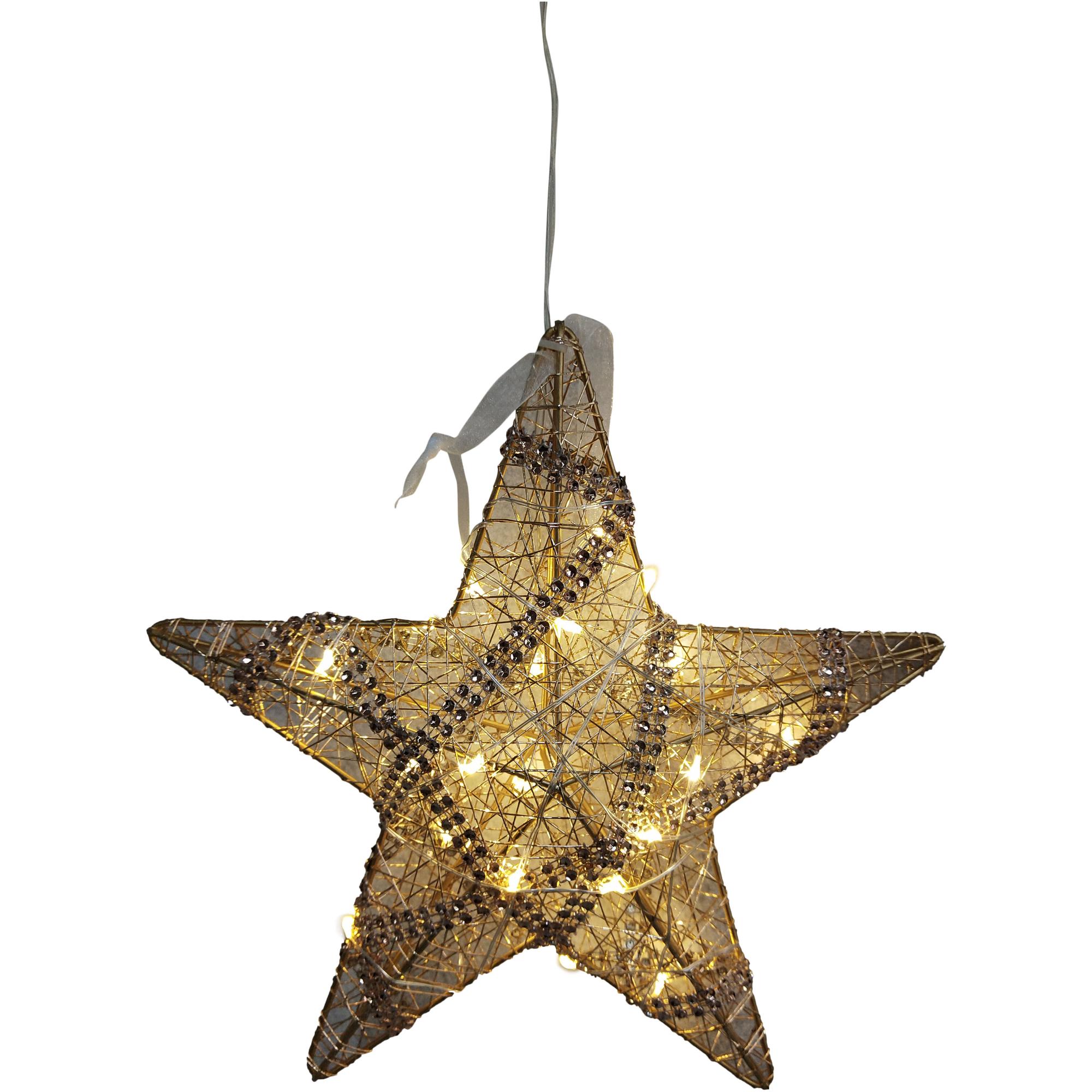 WIRE STAR WITH COOPER WIRE LIGHT (BATTERIES NO INCLUDE)3XAA - 201-7200046