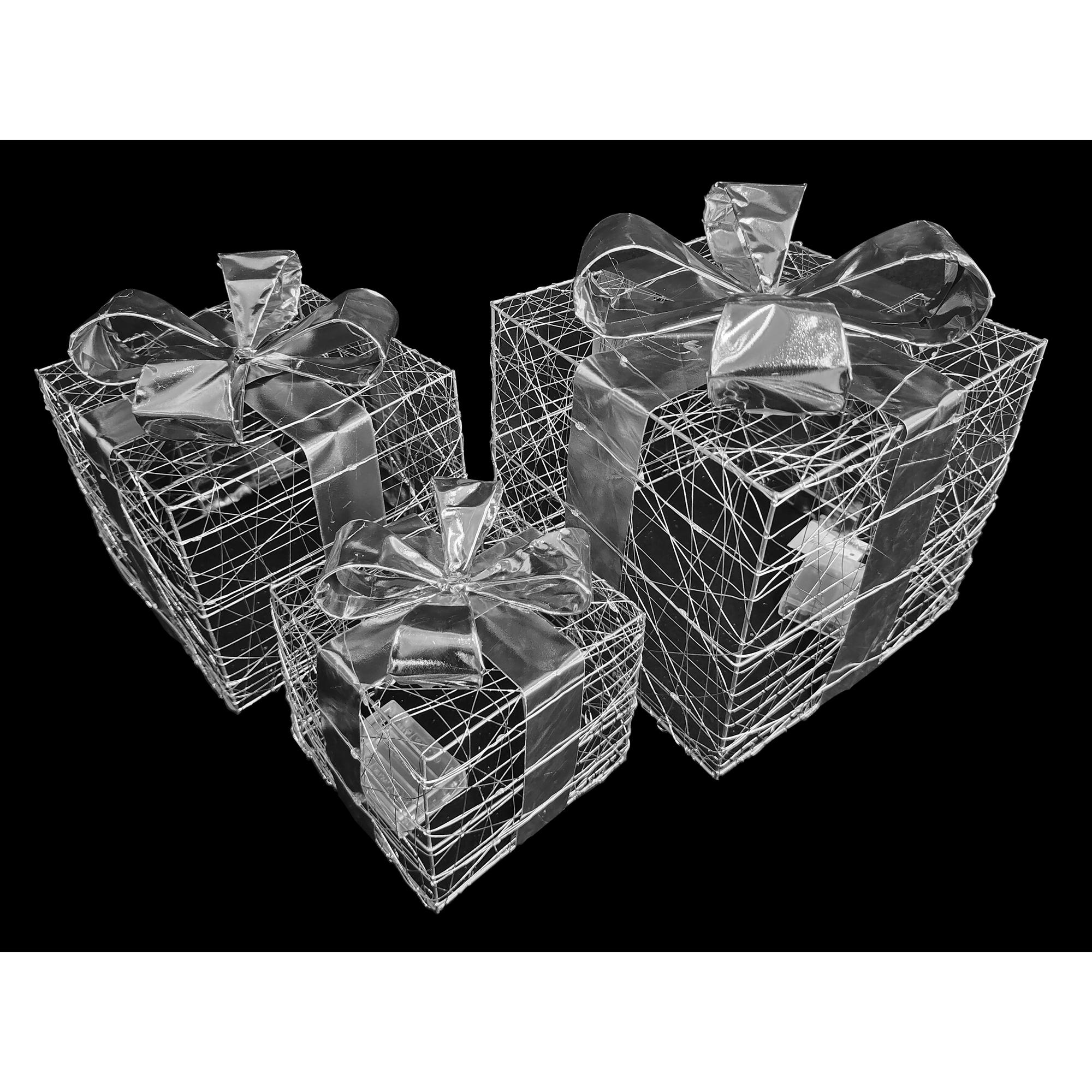SET OF 3 THREAD GIFTBOXES WITH40/30/20 WARM WHITE COPPER WI - 201-7200242