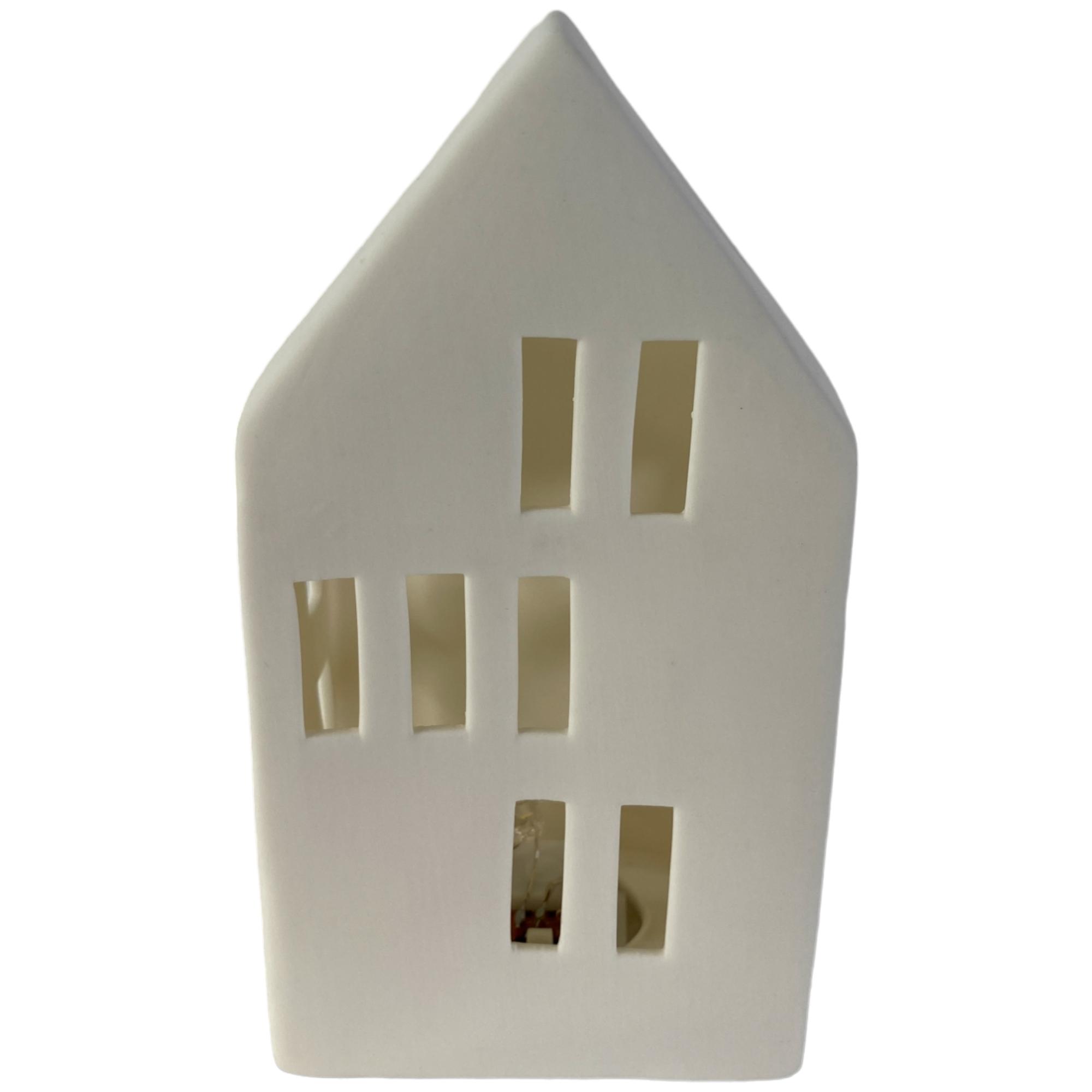 CASA COM LUZ A/BAT3 8X5.7X15CM - 201-7500110