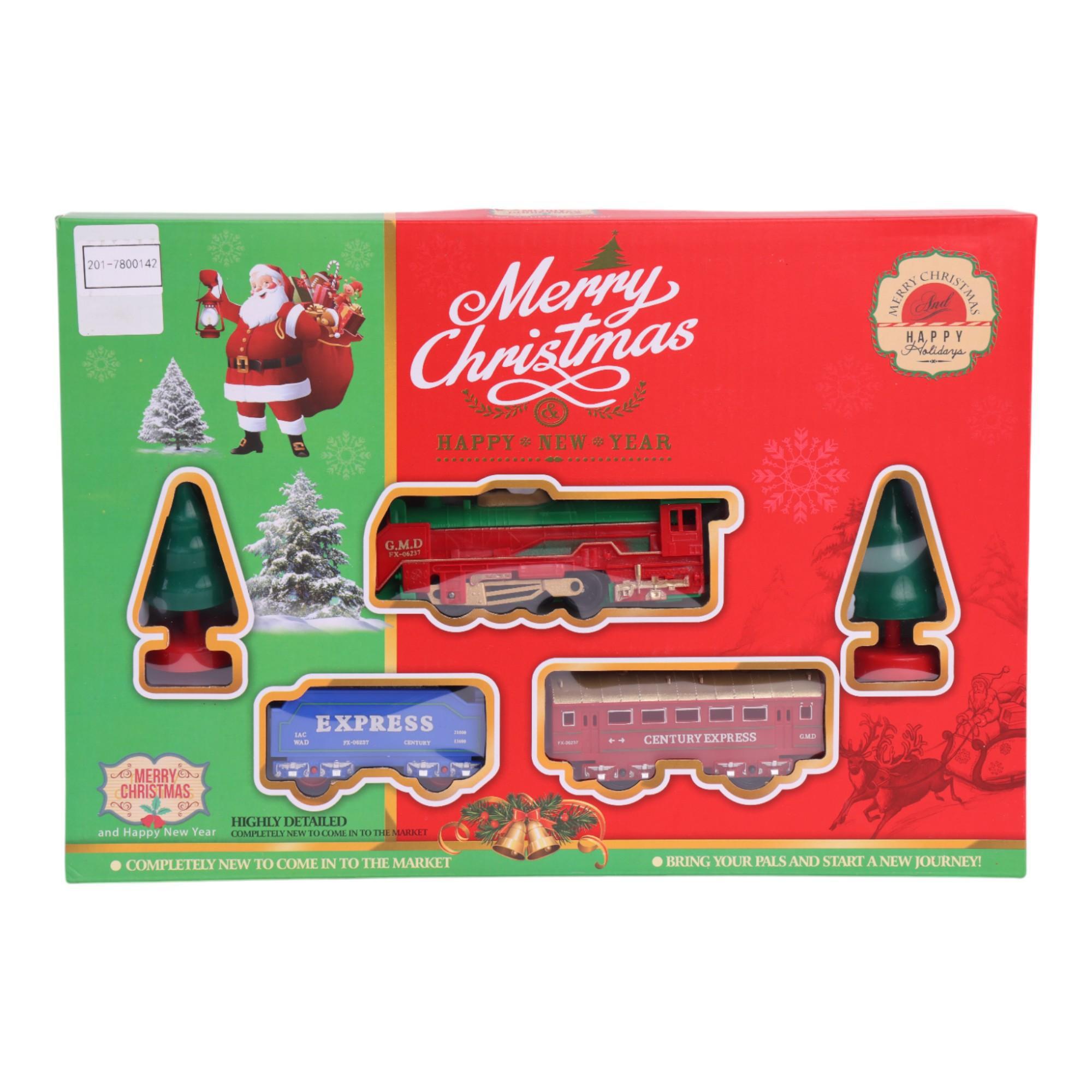 Christmas train with light 15pcs - 201-7800142B